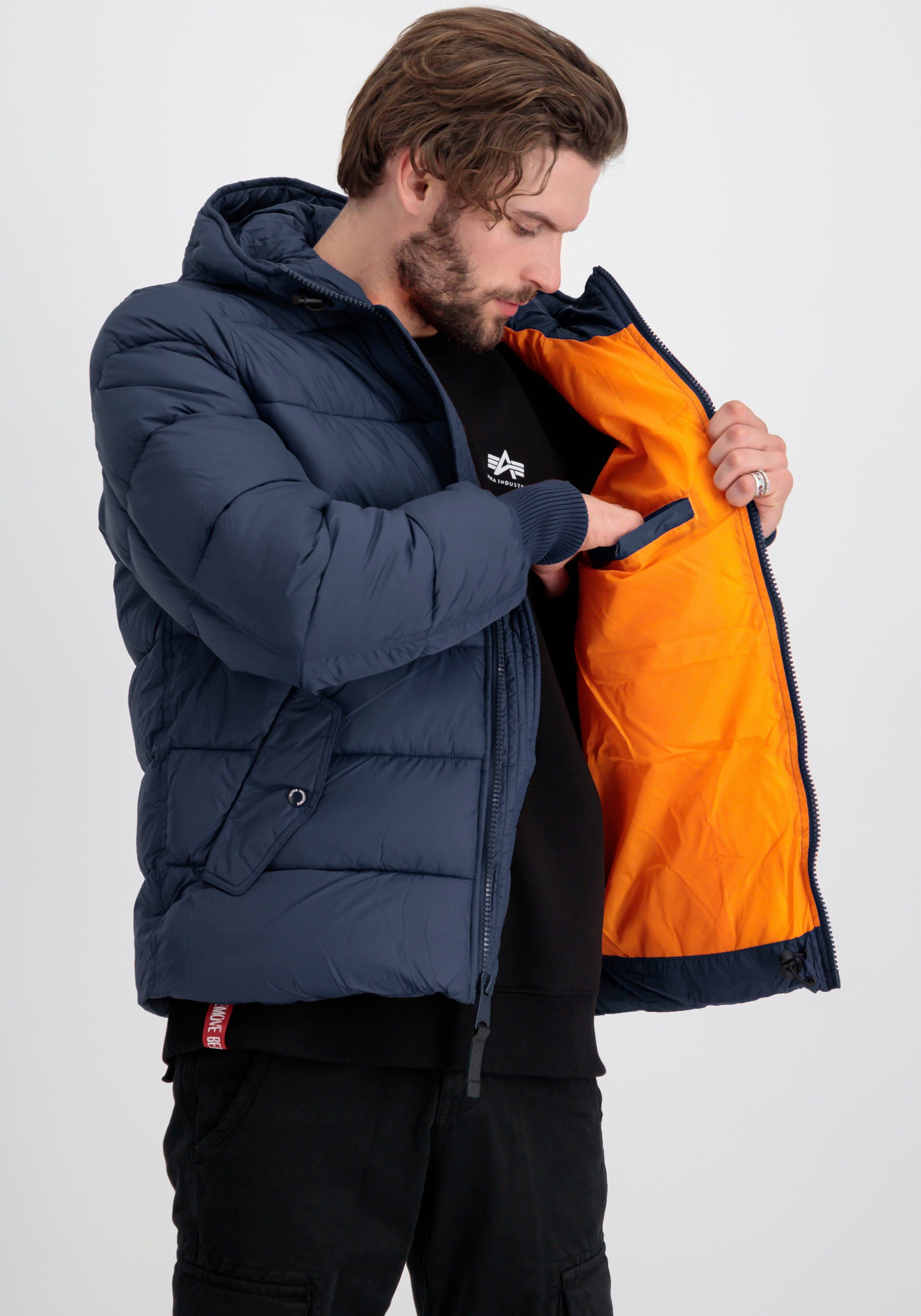 Alpha Industries Gewatteerde jas Hooded Puffer Alpha FD