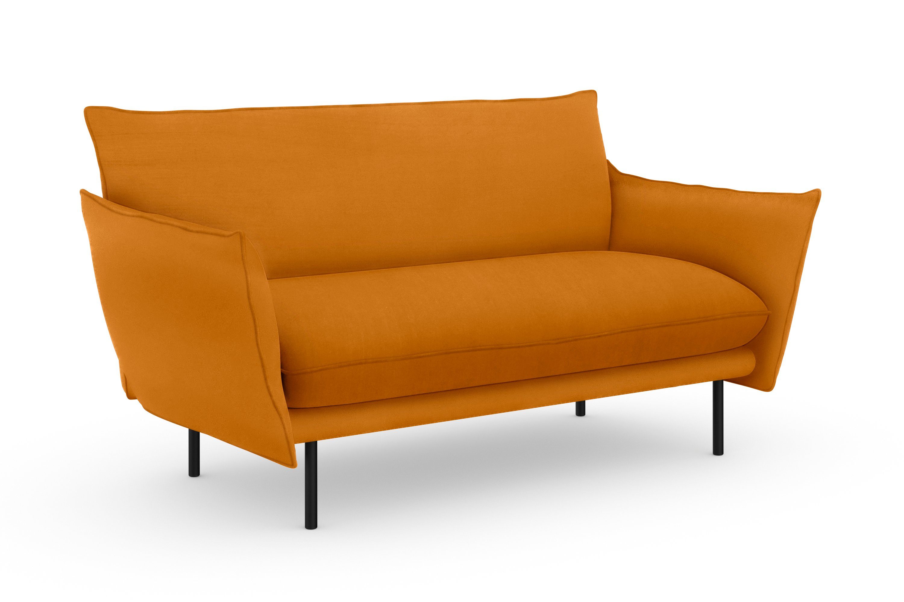 andas 2-zitsbank Stine Bijzonder design door kussen-look en opstaande naad, by Morten Georgsen