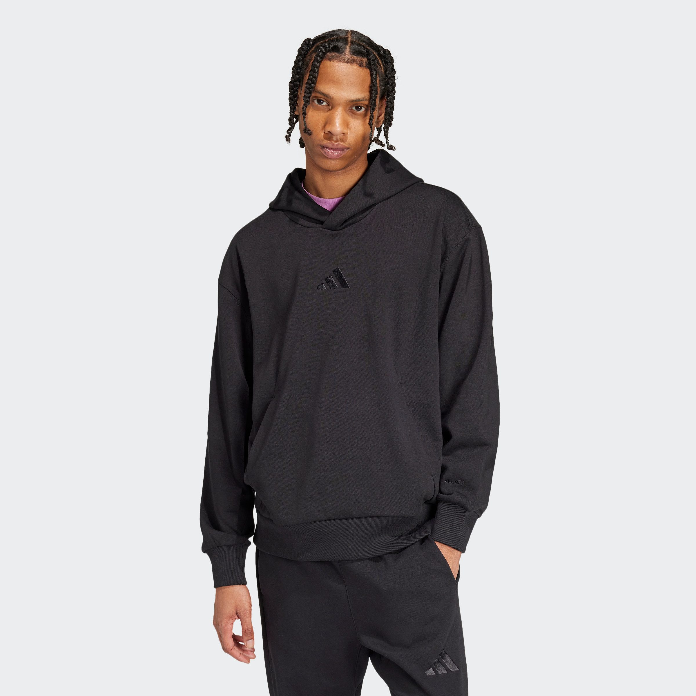 Adidas Sportswear Hoodie M A SZN FL HD zacht fleecemateriaal