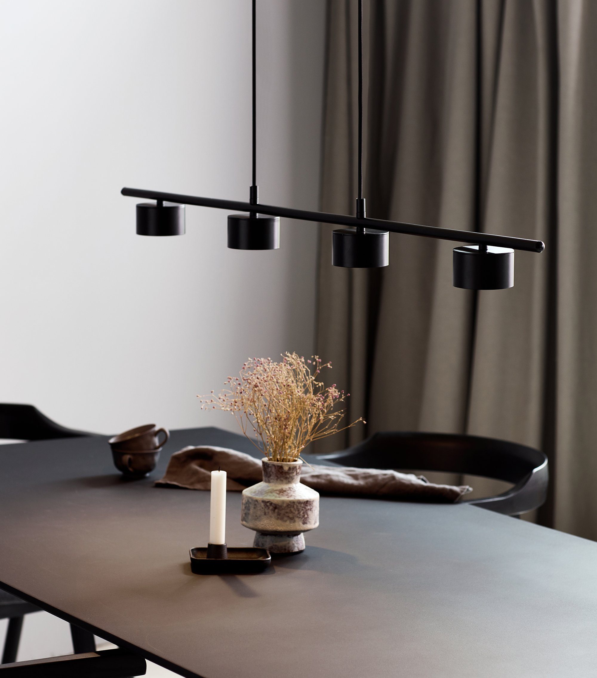 Nordlux Led-hanglamp CLYDE Hanglamp + led + dimmer voor sfeerverlichting, verstelbaar