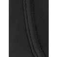lascana push-up-bh met strasachterkant voor diepe ruglijn zwart