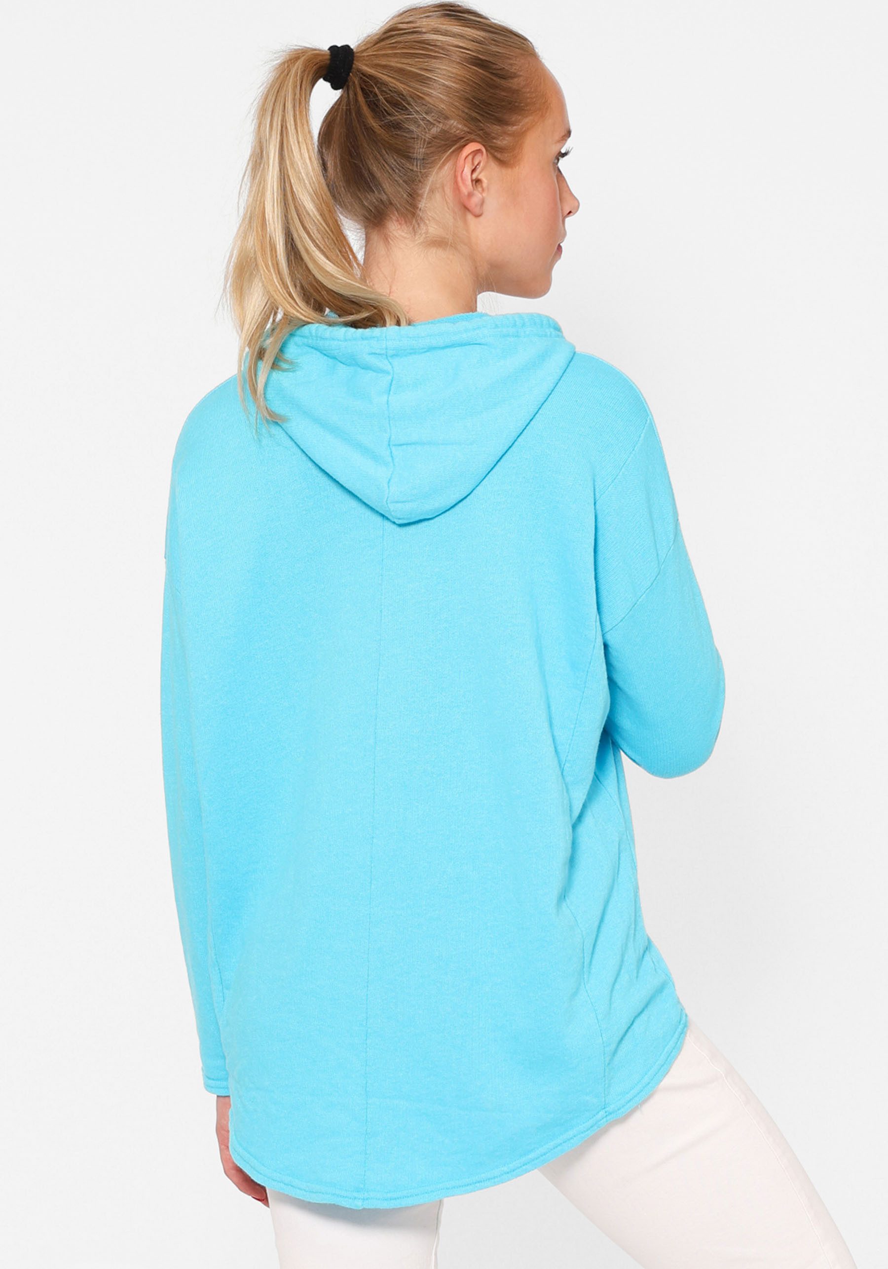 Zwillingsherz Hoodie Moin met capuchon en stempeldruk