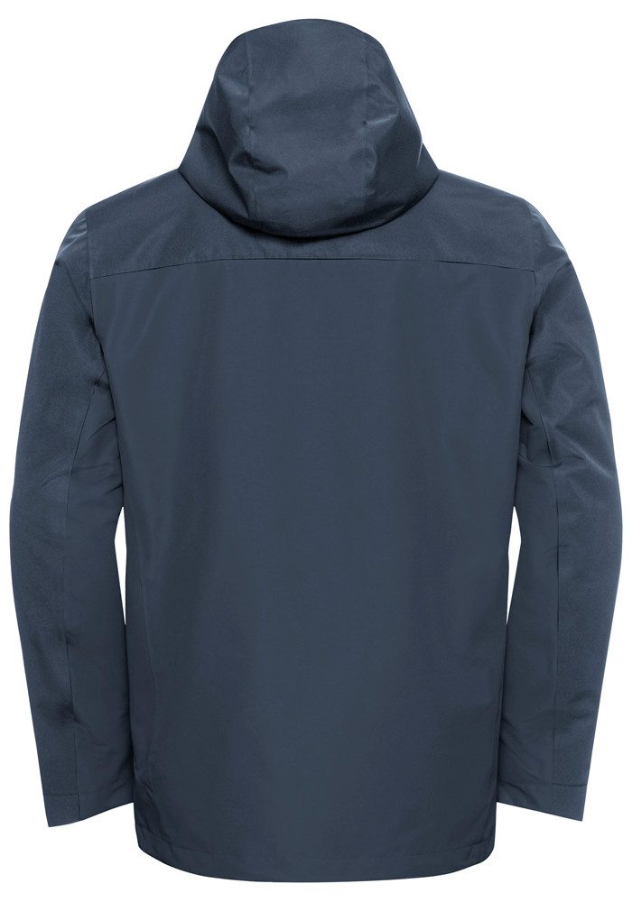 Jack Wolfskin Functioneel 3-in-1-jack MOONRISE 3IN1 JKT W met waterafstotende ritsen