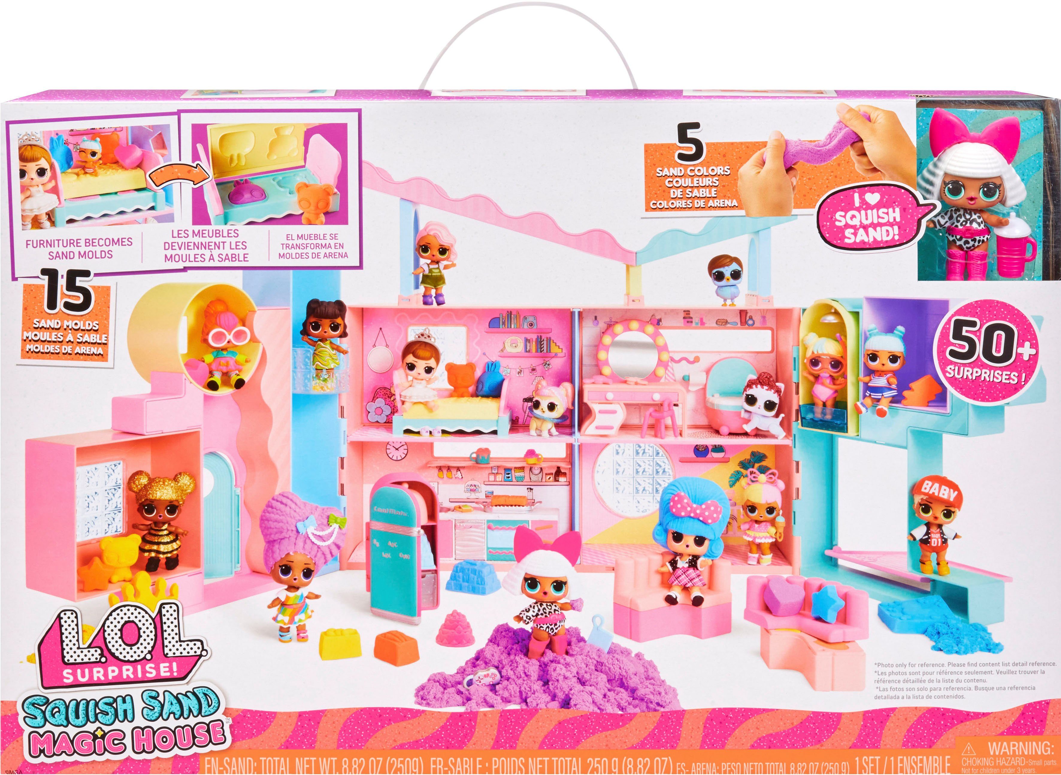 L.O.L. SURPRISE! Poppenhuis Squish Sand Magic House