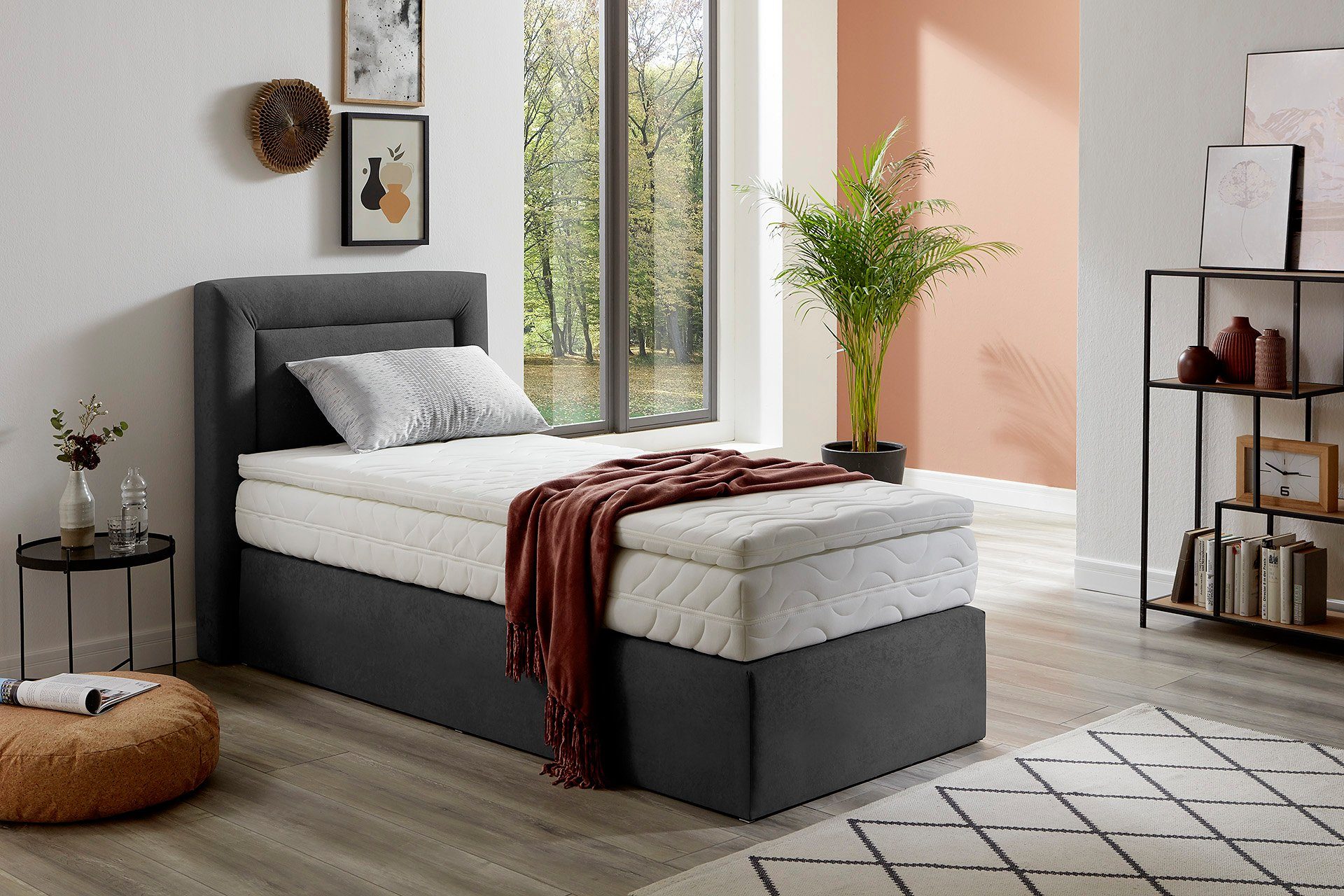 Westfalia Polsterbetten Boxspring naar keuze met bedkist en topmatras