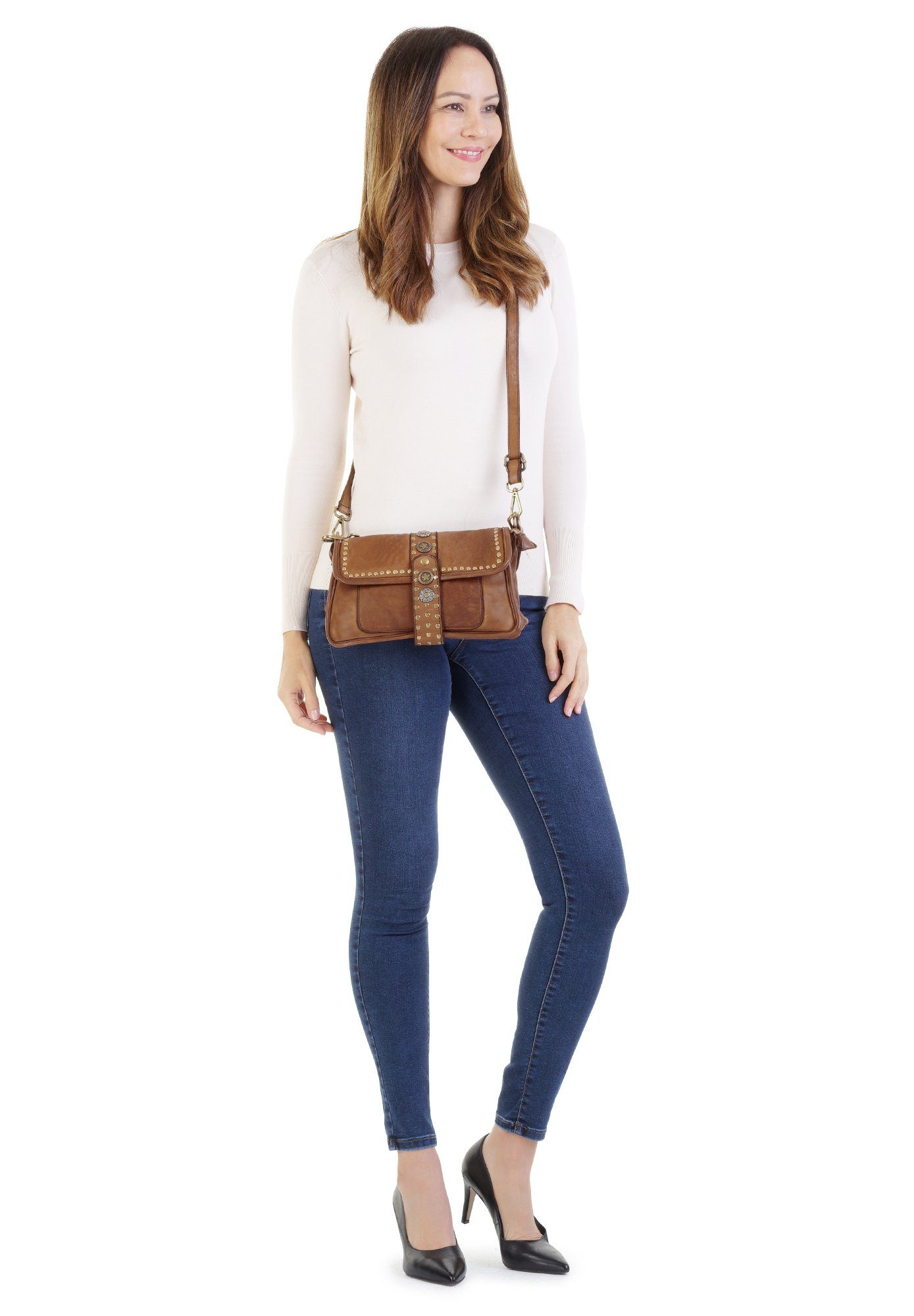 Samantha Look Tas echt leer, made in italy