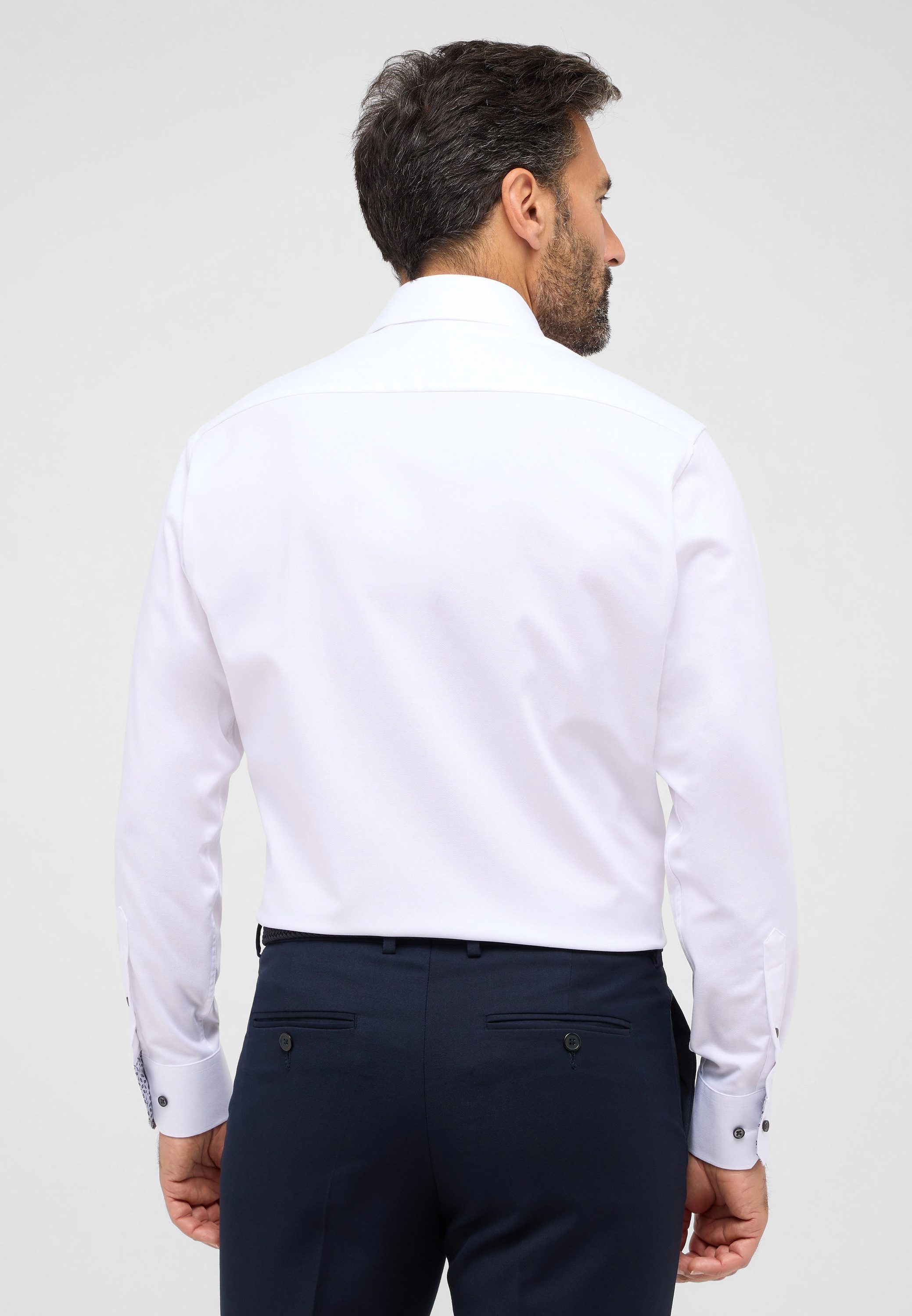 Eterna Overhemd met lange mouwen MODERN FIT NON IRON (strijkvrij)