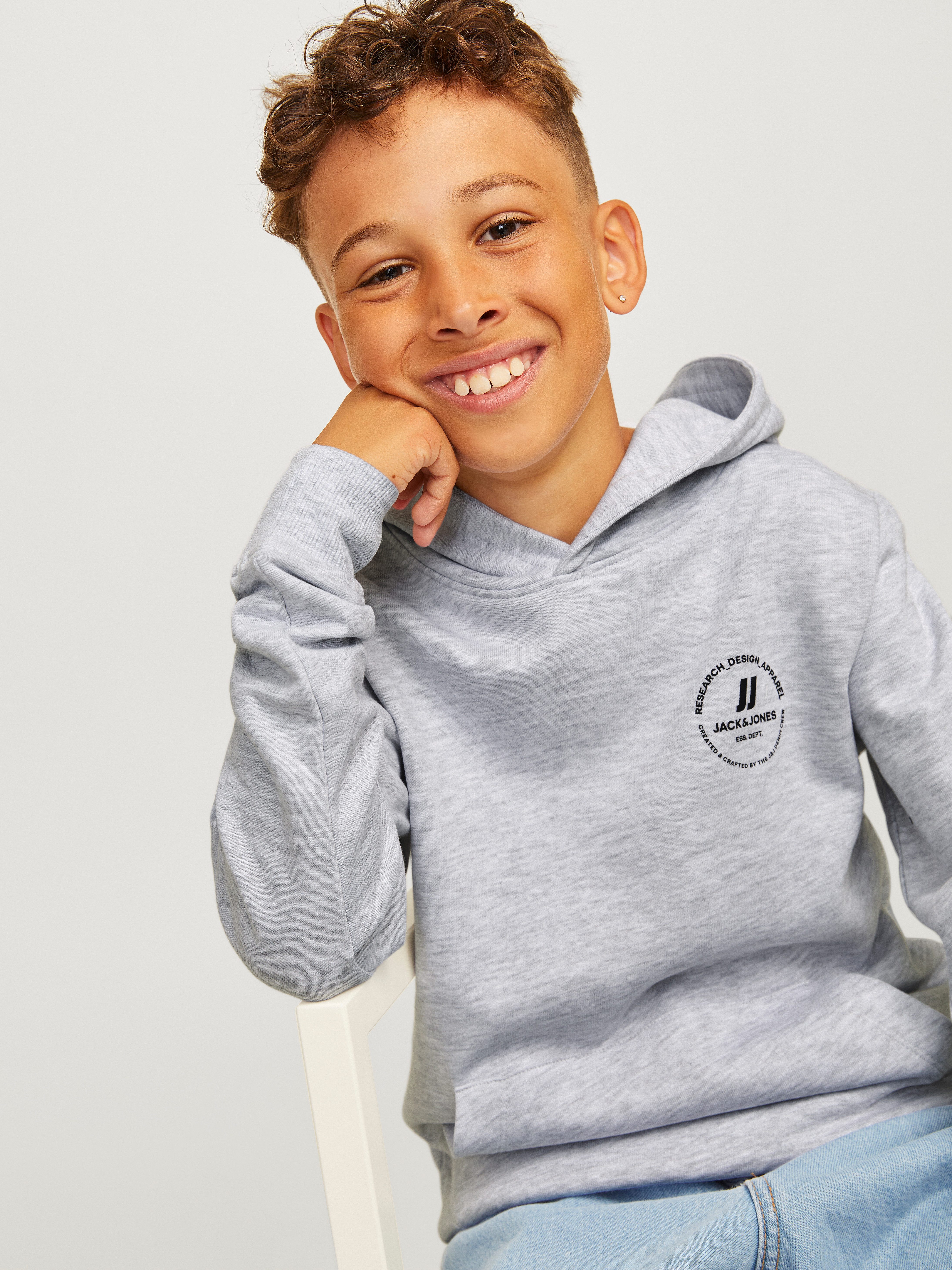 Jack & Jones Junior Hoodie JJESWIFT SWEAT HOOD NOOS JNR