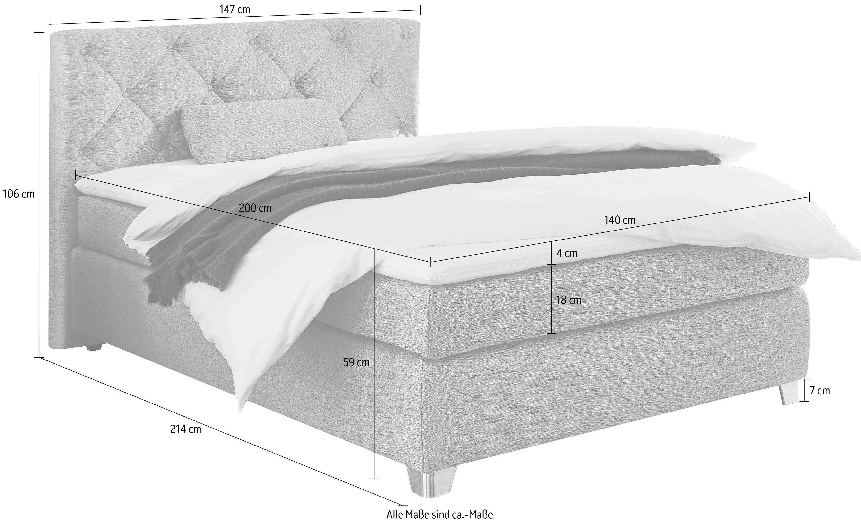 Jockenhöfer Gruppe Boxspring Finja