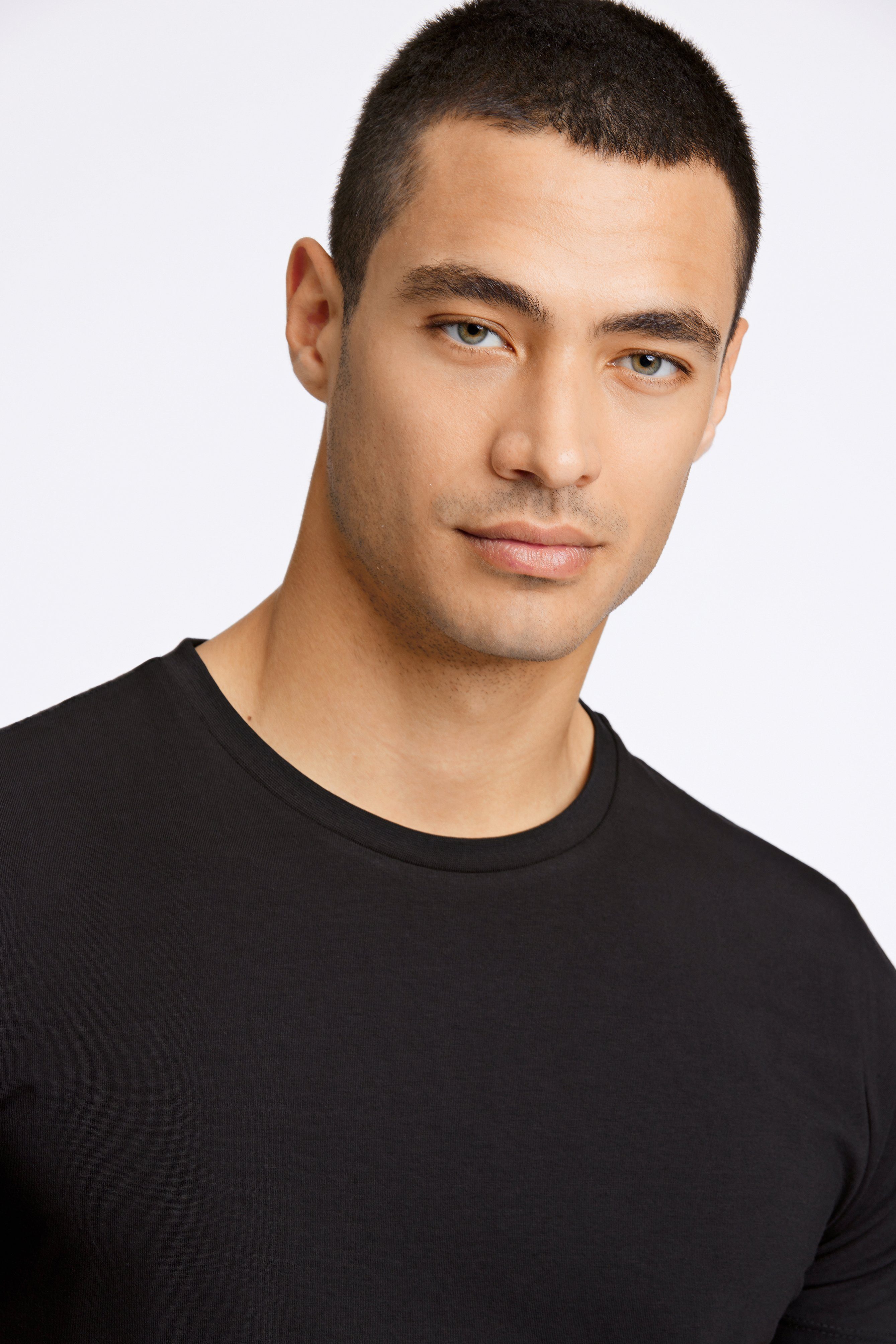LINDBERGH T-shirt met stretch en ronde hals