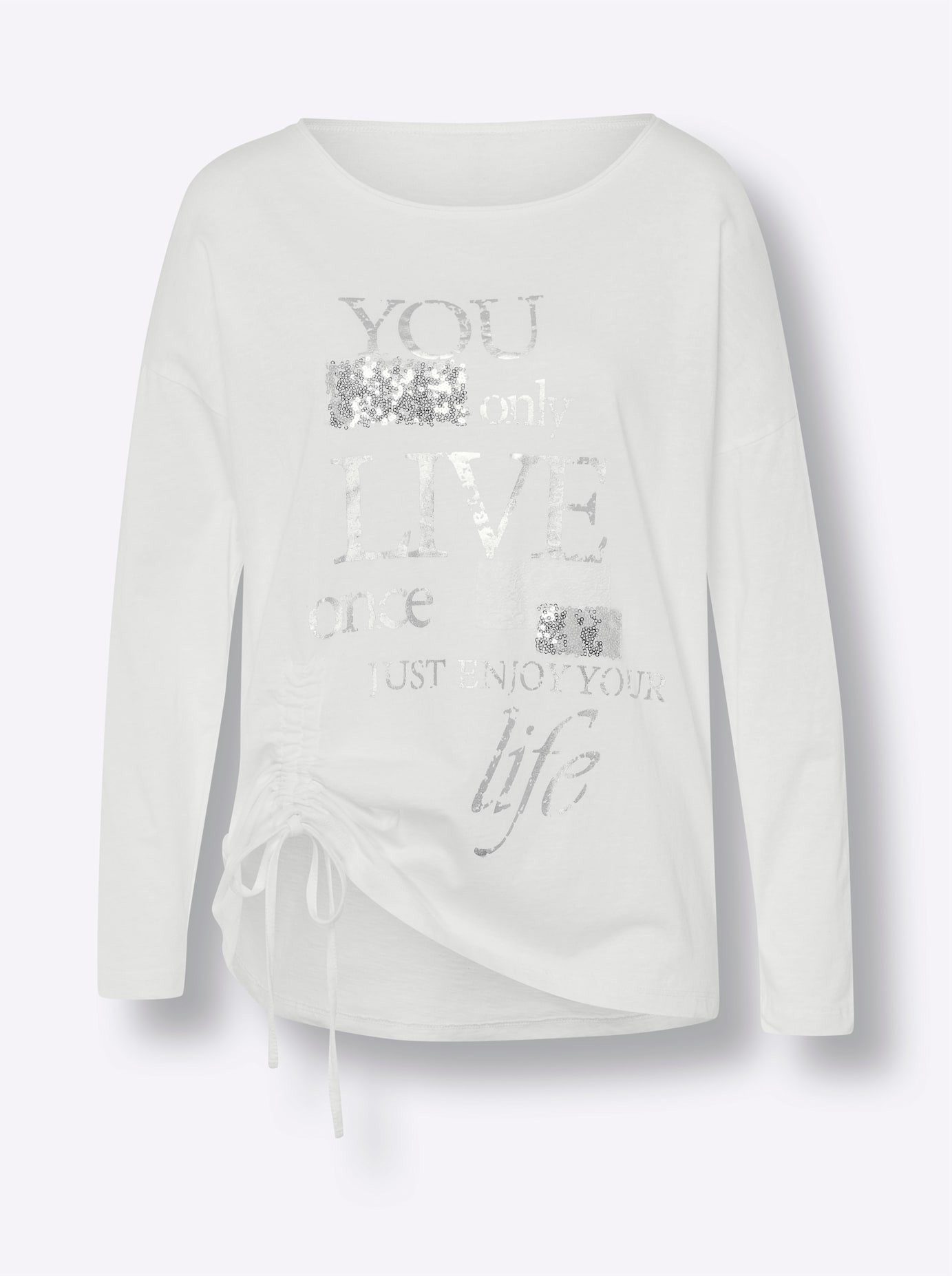 heine Shirt met lange mouwen Shirt (1-delig)