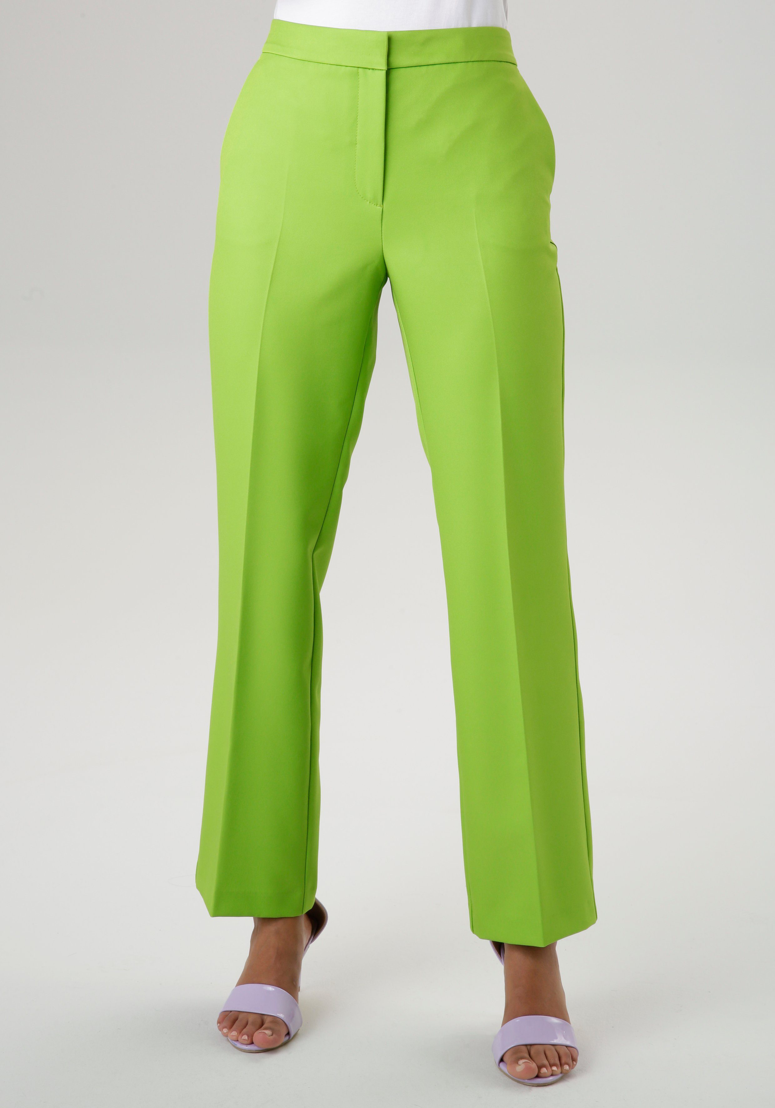 Aniston SELECTED Pantalon met persplooien