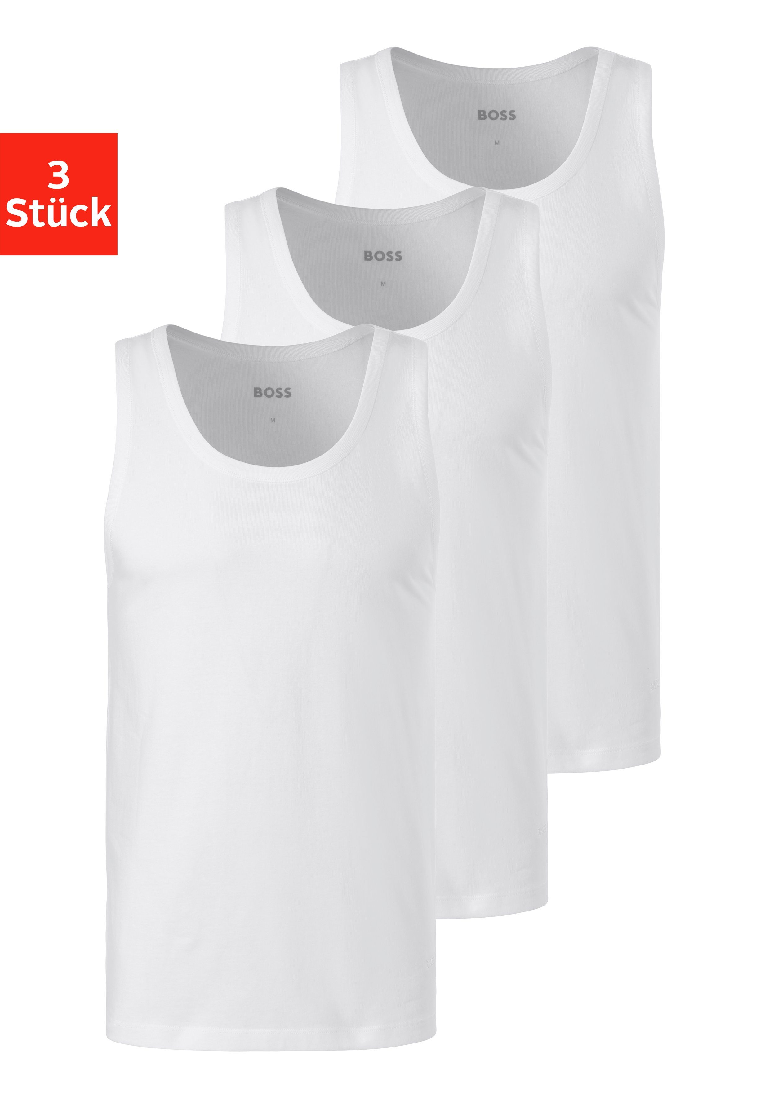 BOSS Hemd Tank Top 3P CO (set, 3 stuks)