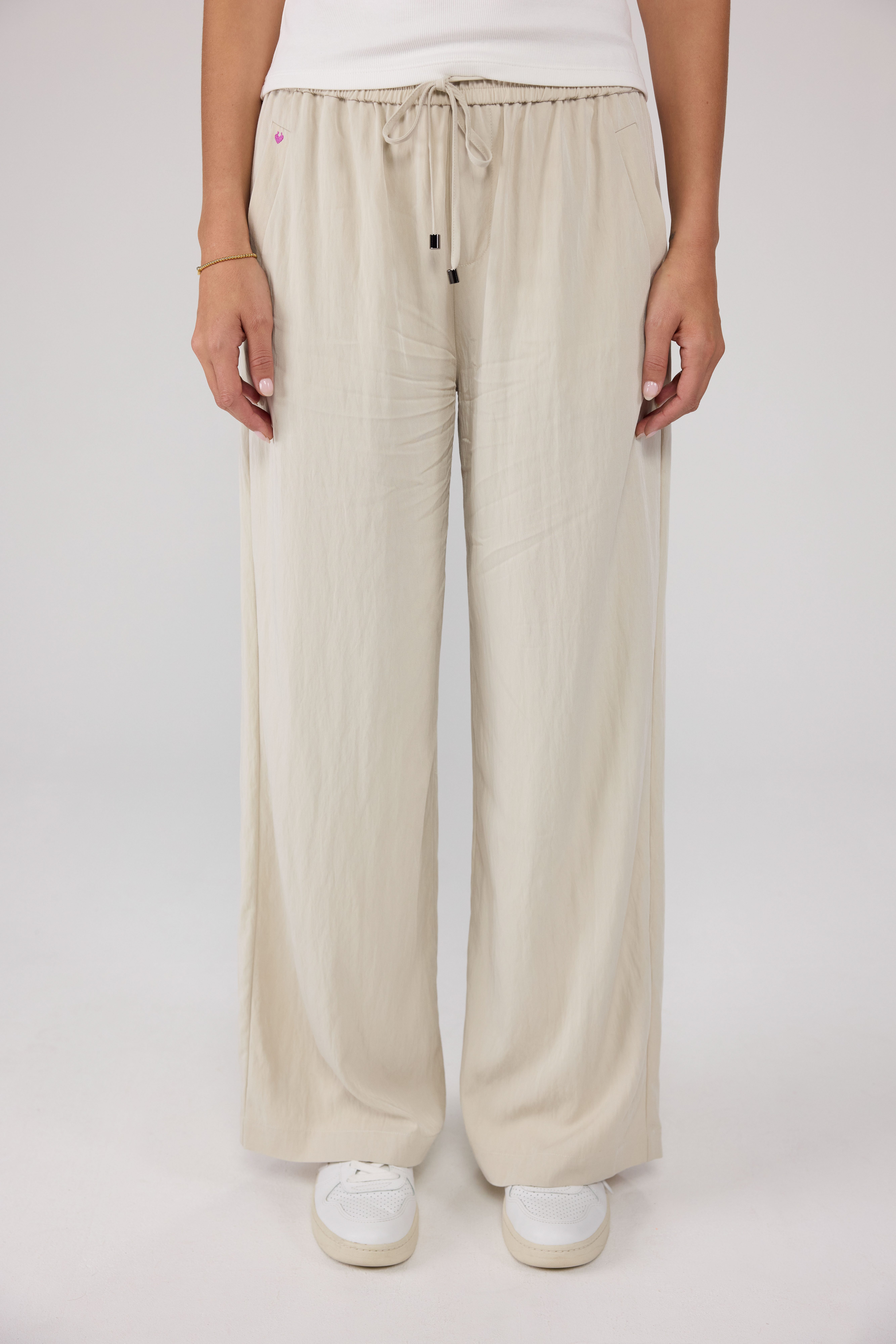 Lieblingsstück Stoffen broek LS-054 met strookzakken dames harembroeken maat 36 bruin
