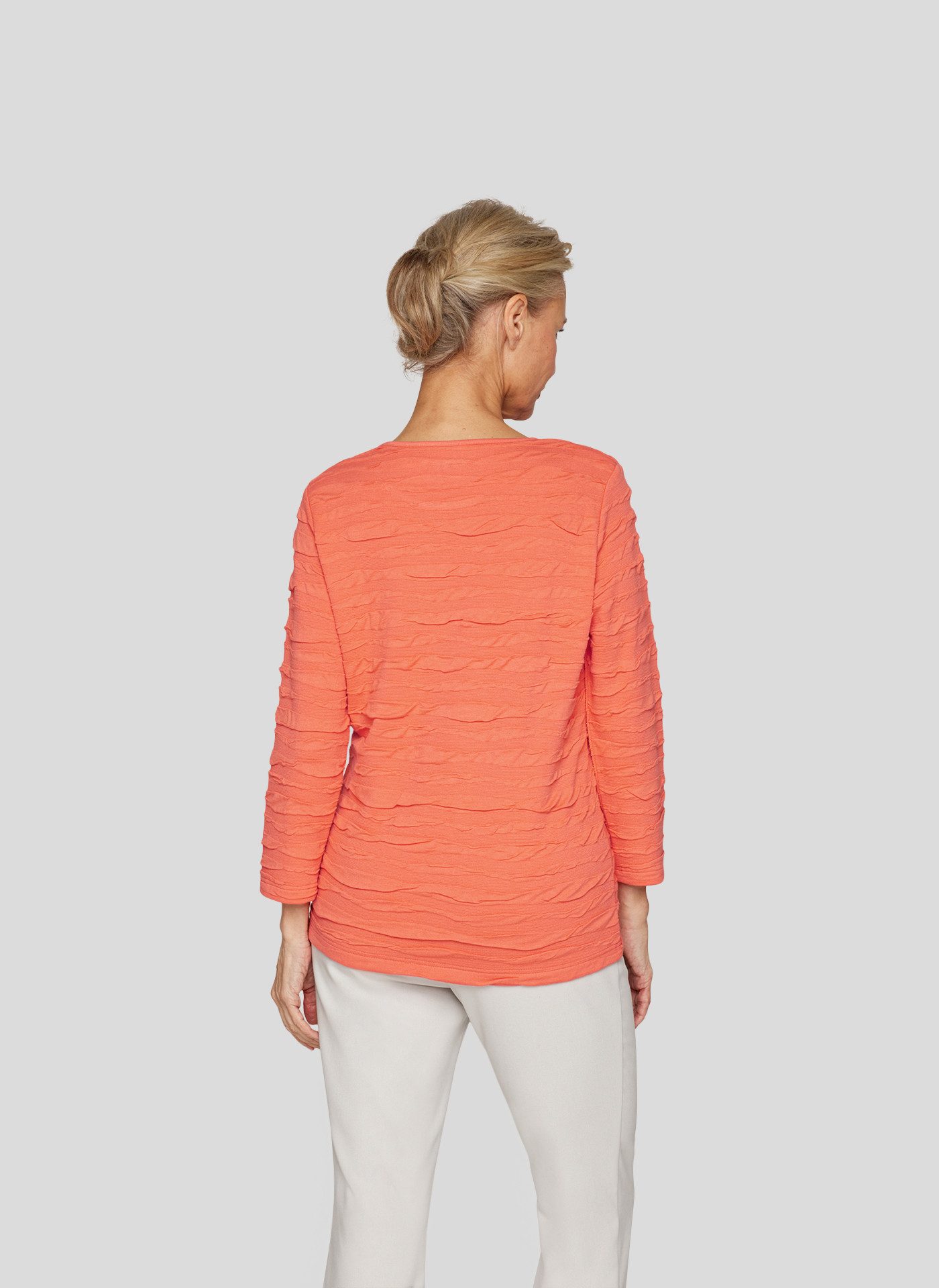 Rabe Shirt met 3/4 mouwen met structuurpatroon