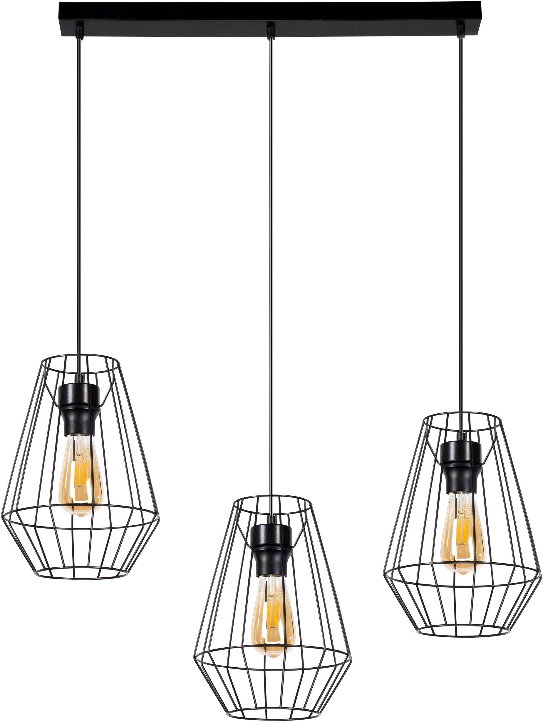 BRITOP LIGHTING Hanglamp ENDORFINA Decoratieve lamp van metaal, bijpassende LM E27 / exclusief, Made in Europe (1 stuk)