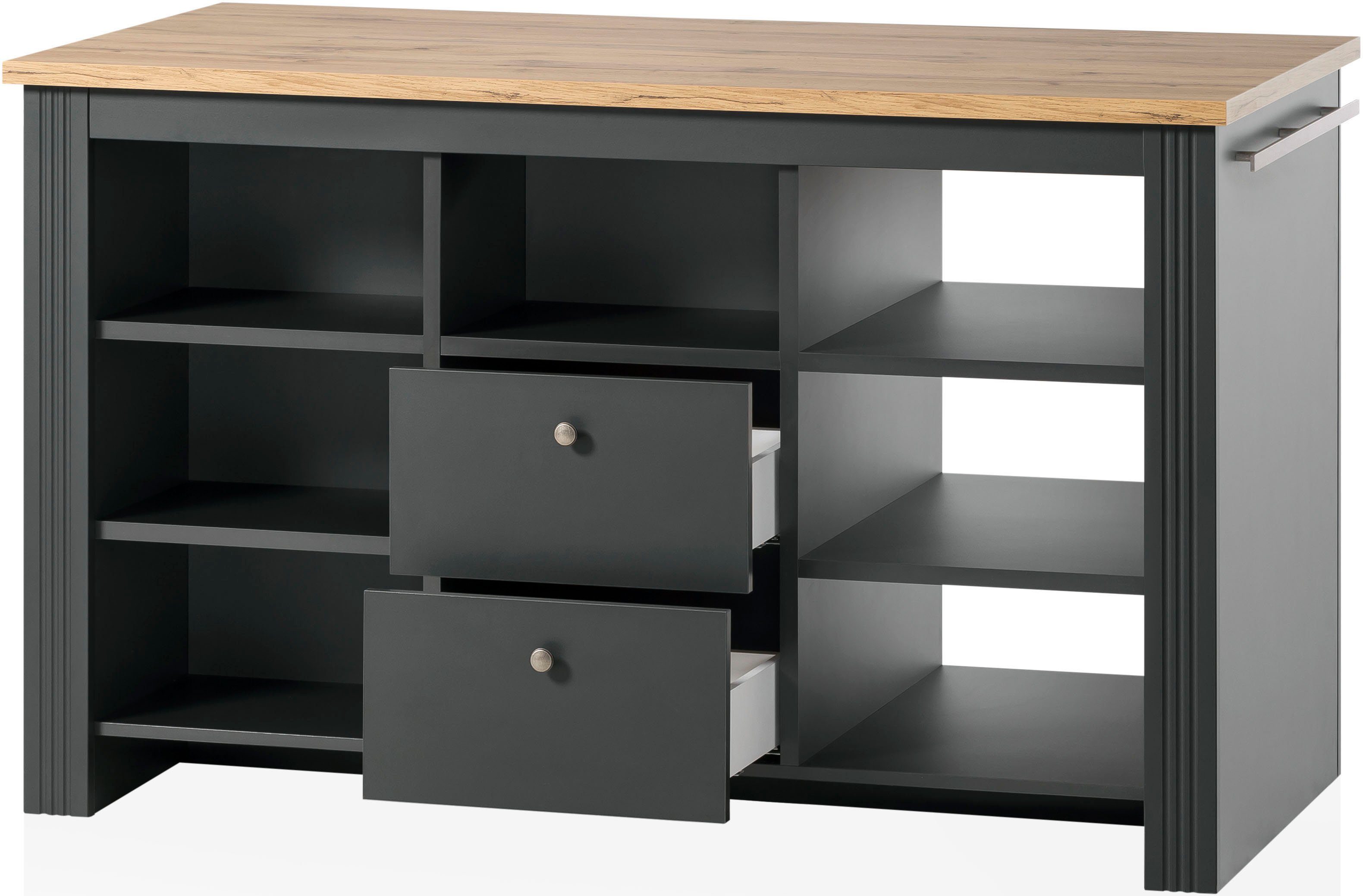 Kochstation Onderkast KS-Westminster Kookeiland vrij plaatsbaar, breedte 150 cm, exclusief by Otto