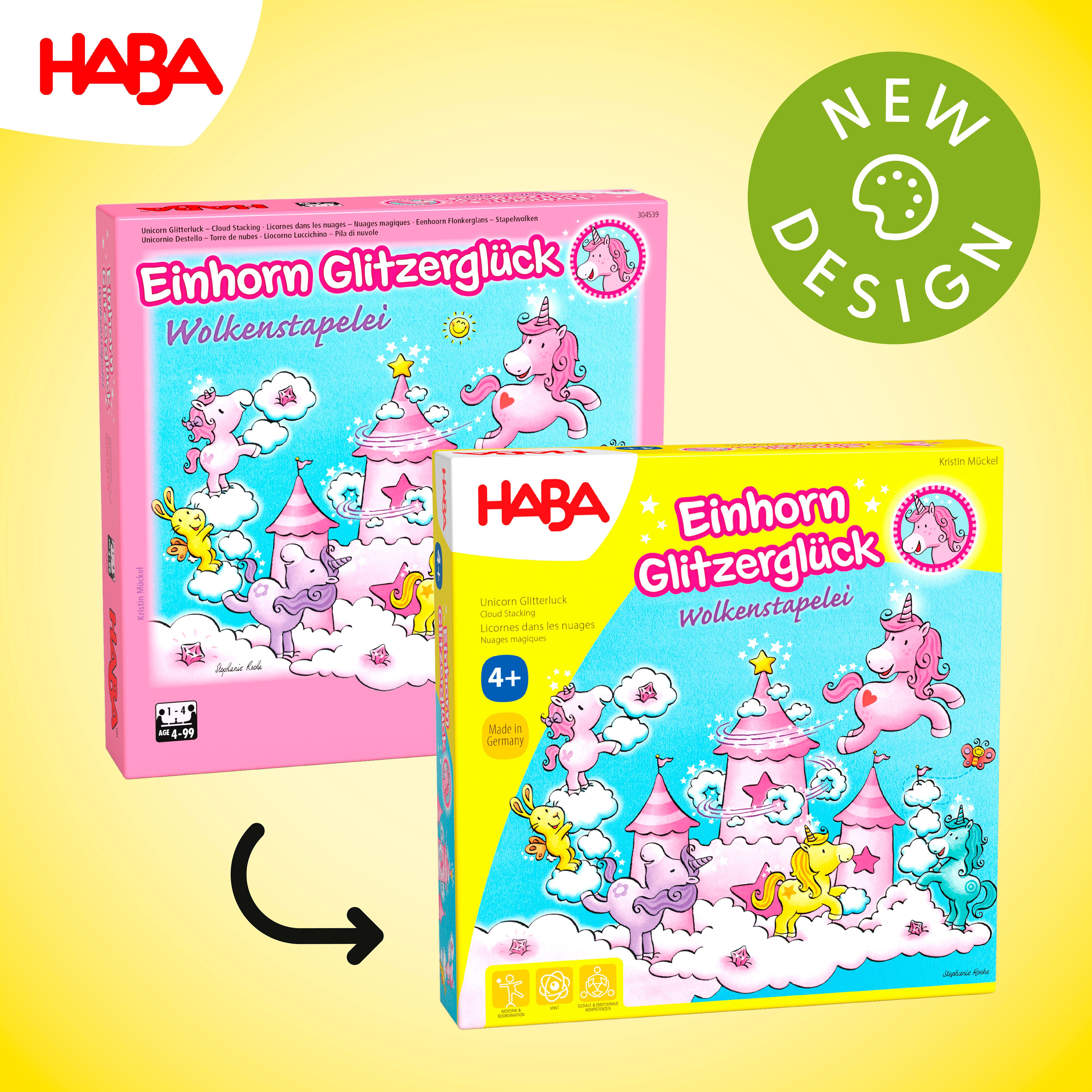 Haba Spel Eenhoorn Flonkerglans - Stapelwolken