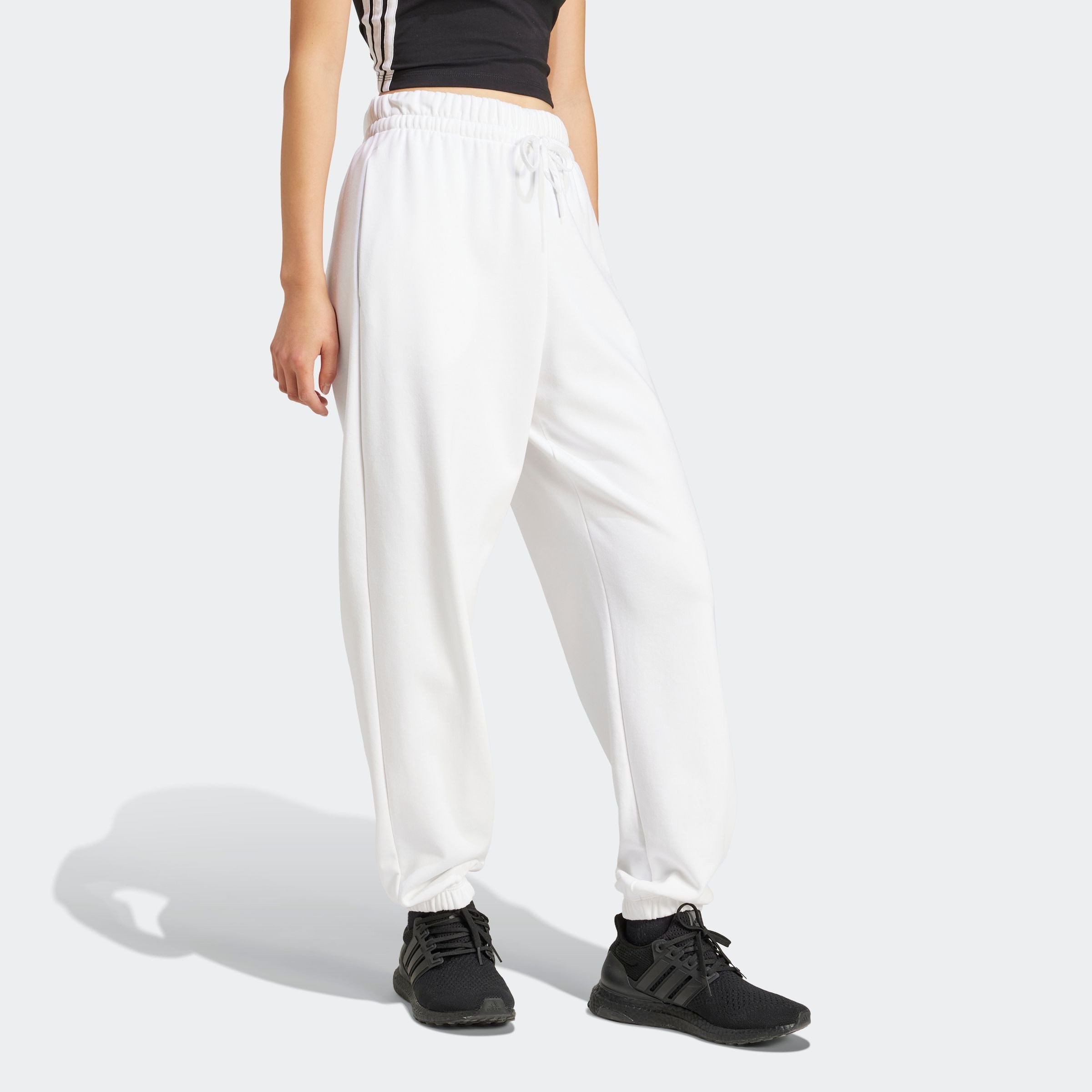 adidas Sportswear Sportbroek W SL FT CF PT Joggingbroek van zacht French Terry materiaal (1-delig)