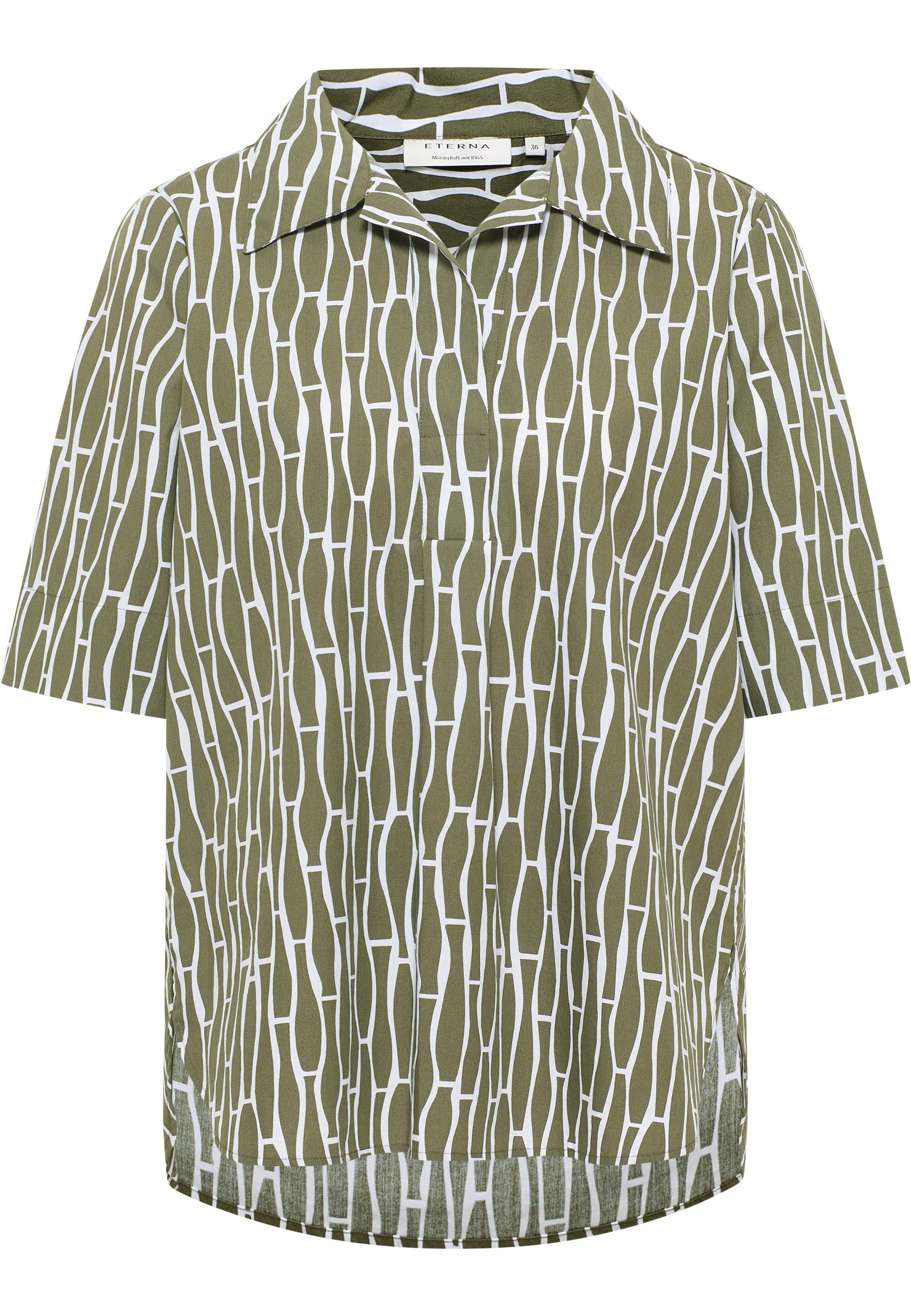 Eterna Blouse zonder sluiting Loose fit EASY IRON (gemakkelijk te strijken)