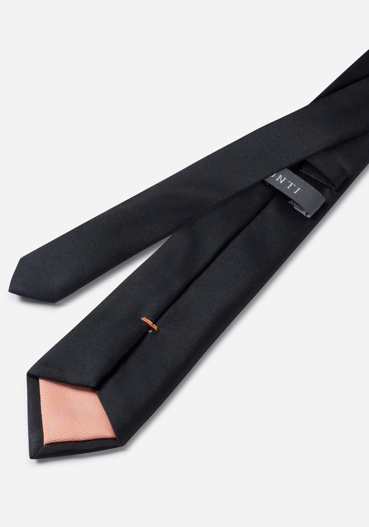 MONTI Stropdas Lorenzo uit 100% fijne zijde met een elegante glans