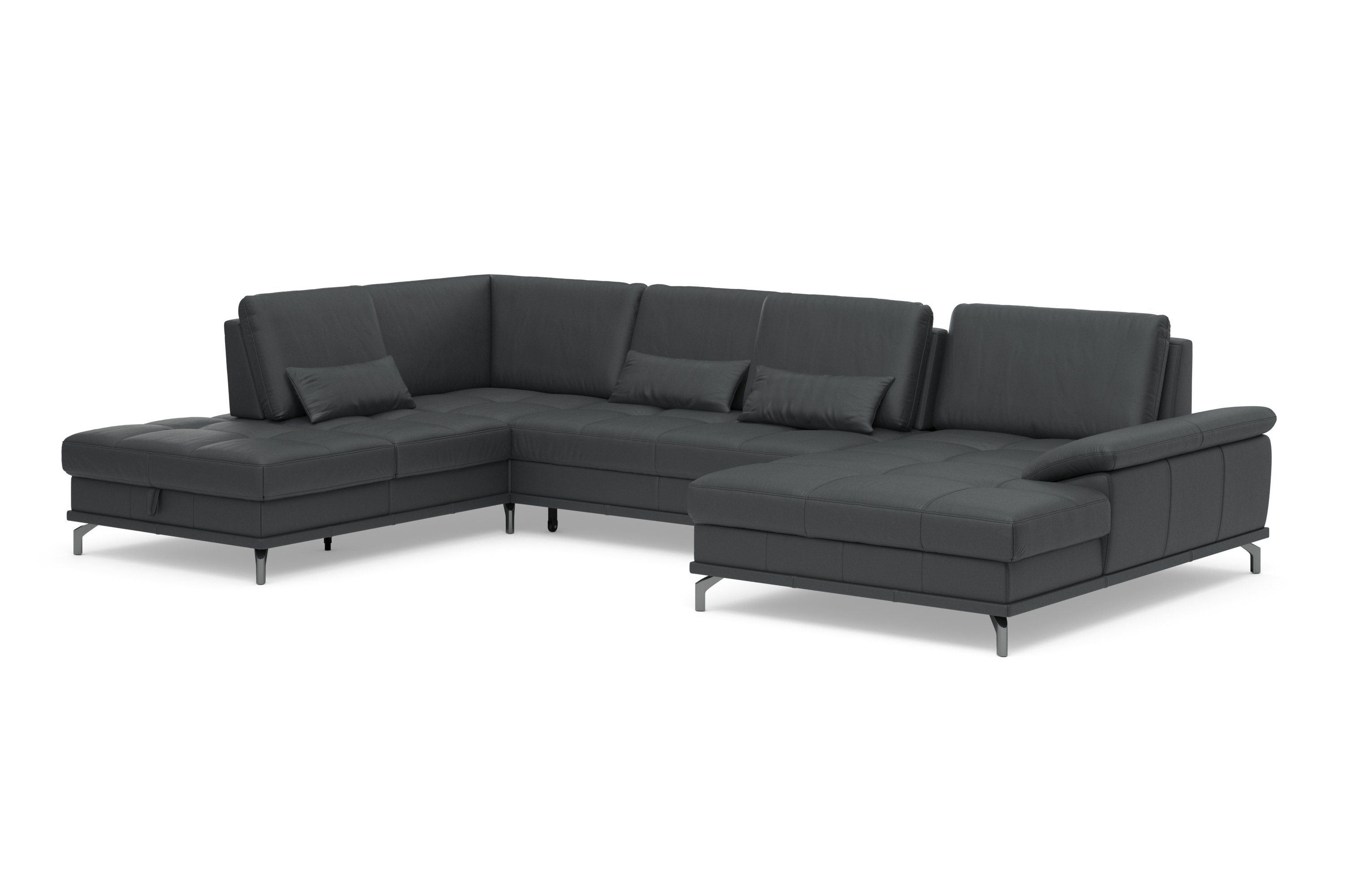Places of Style Zithoek Costello U-vorm, met zitdiepteverstelling, armleuningverstelling en