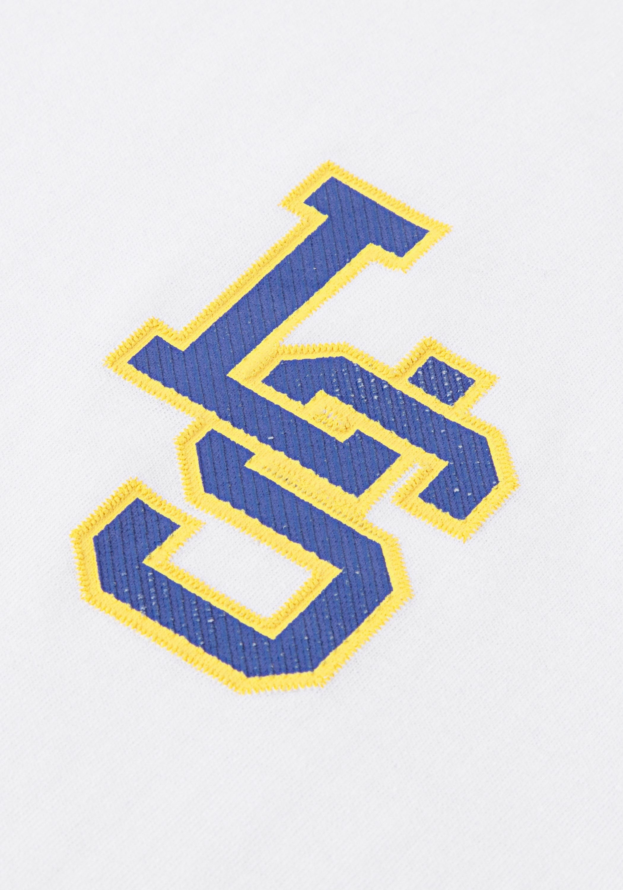 Levi's Kidswear T-shirt LVB "LS" MONOGRAM TEE met merkdruk voor jongens