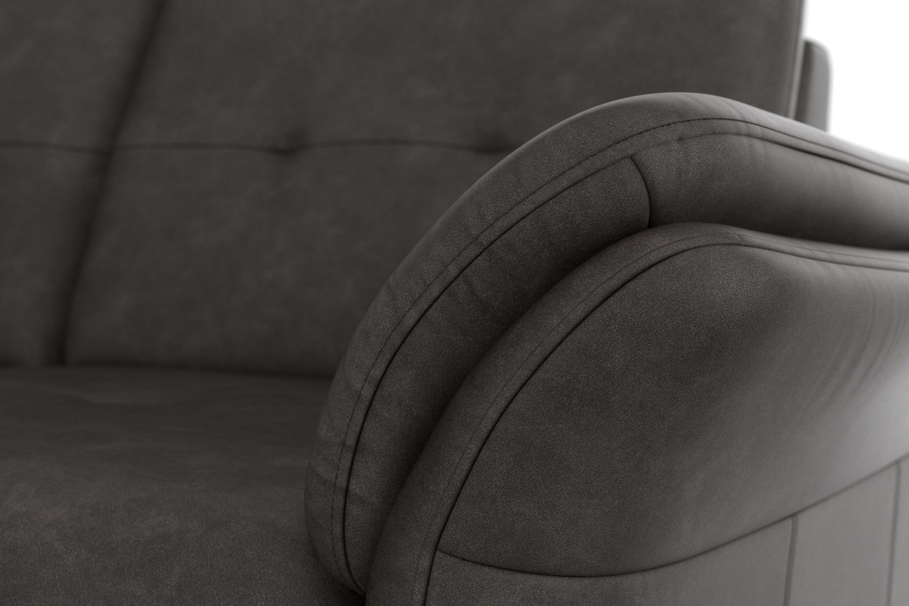 sit&more Hoekbank Göteborg inclusief zitdiepteverstelling, optioneel met bedfunctie & bedlade