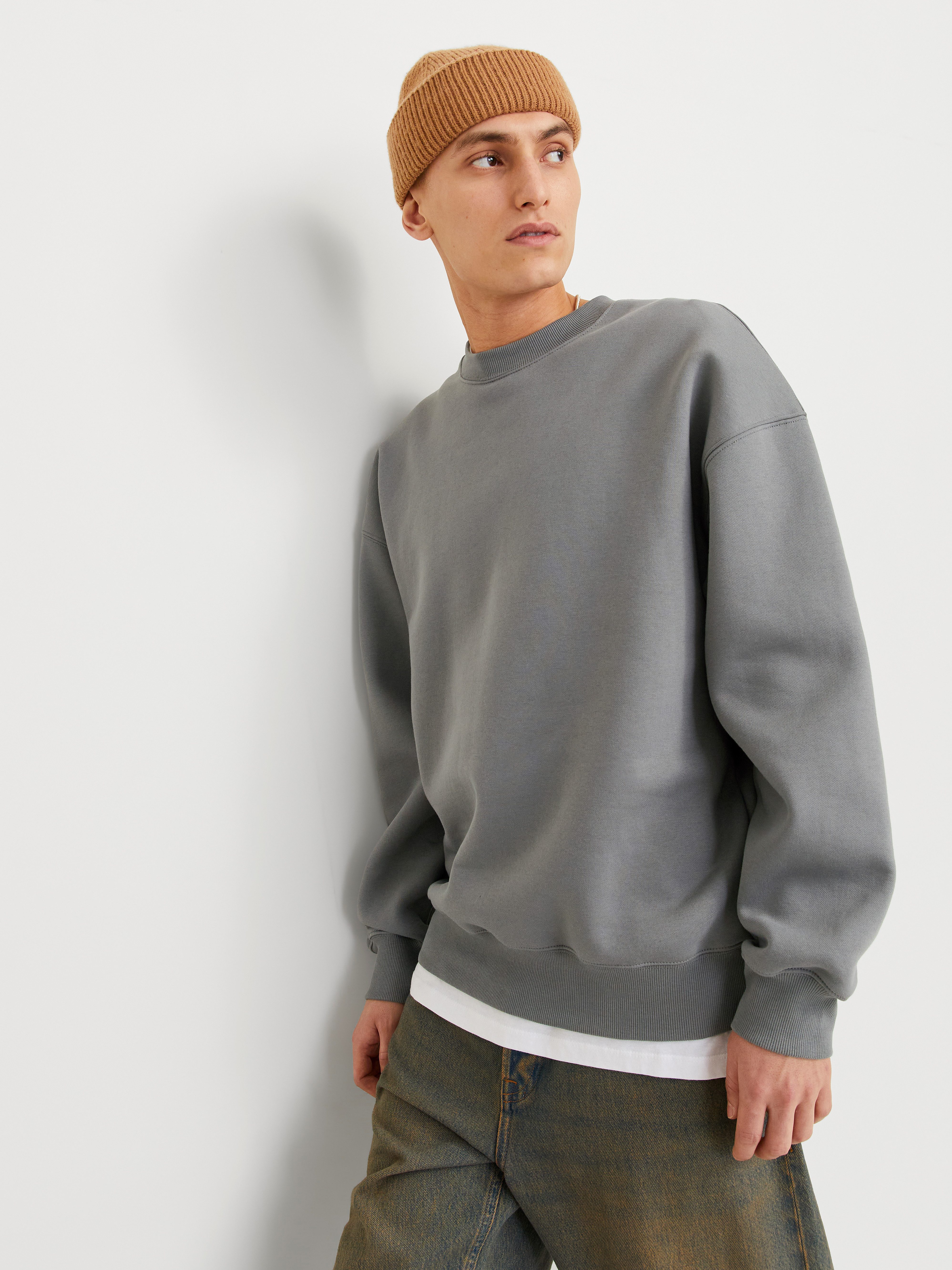 Jack & Jones Sweatshirt JJEURBAN EDGE SWEAT CREW NECK NOOS
