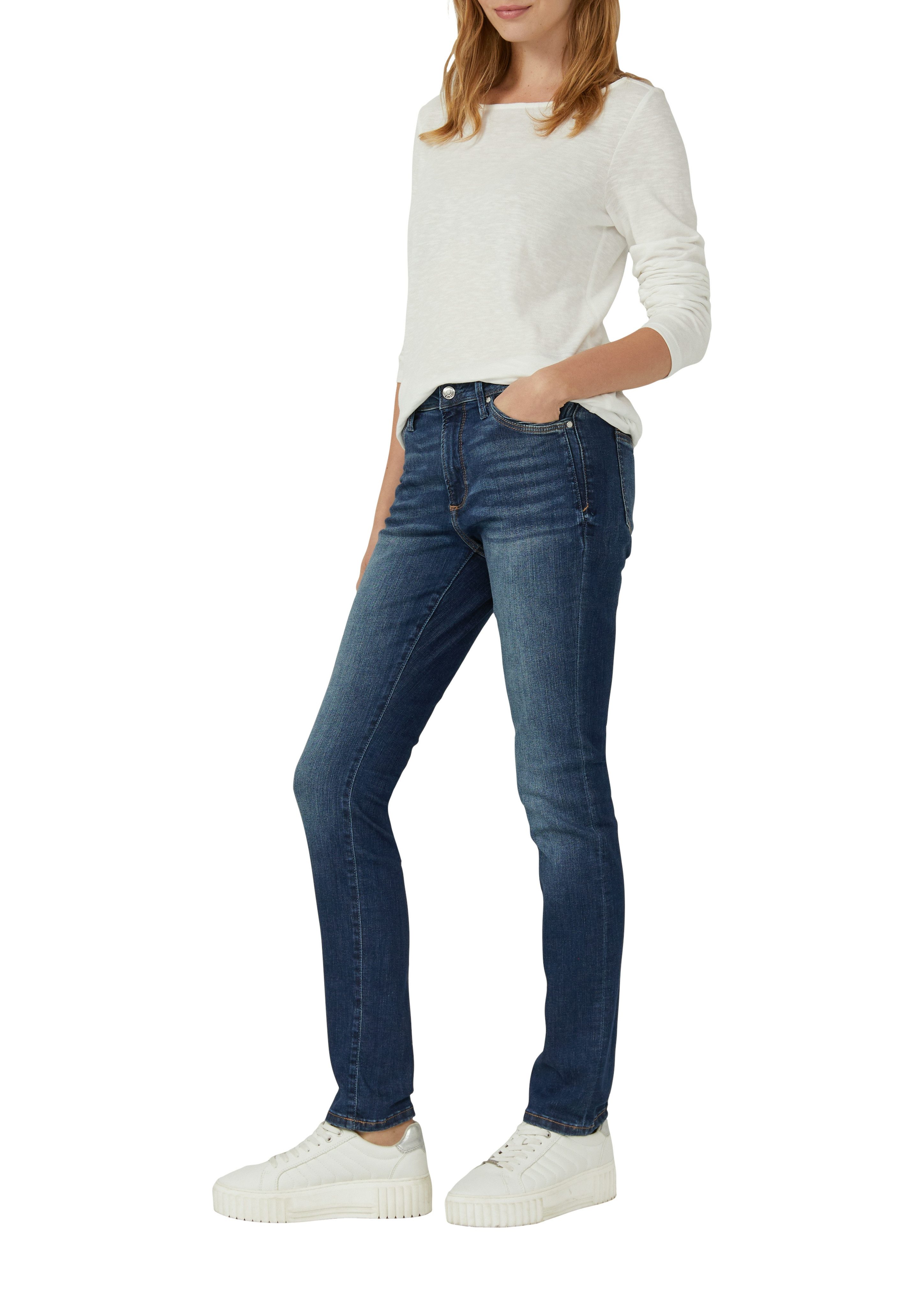 s.Oliver Slim fit jeans BETSY met stretch