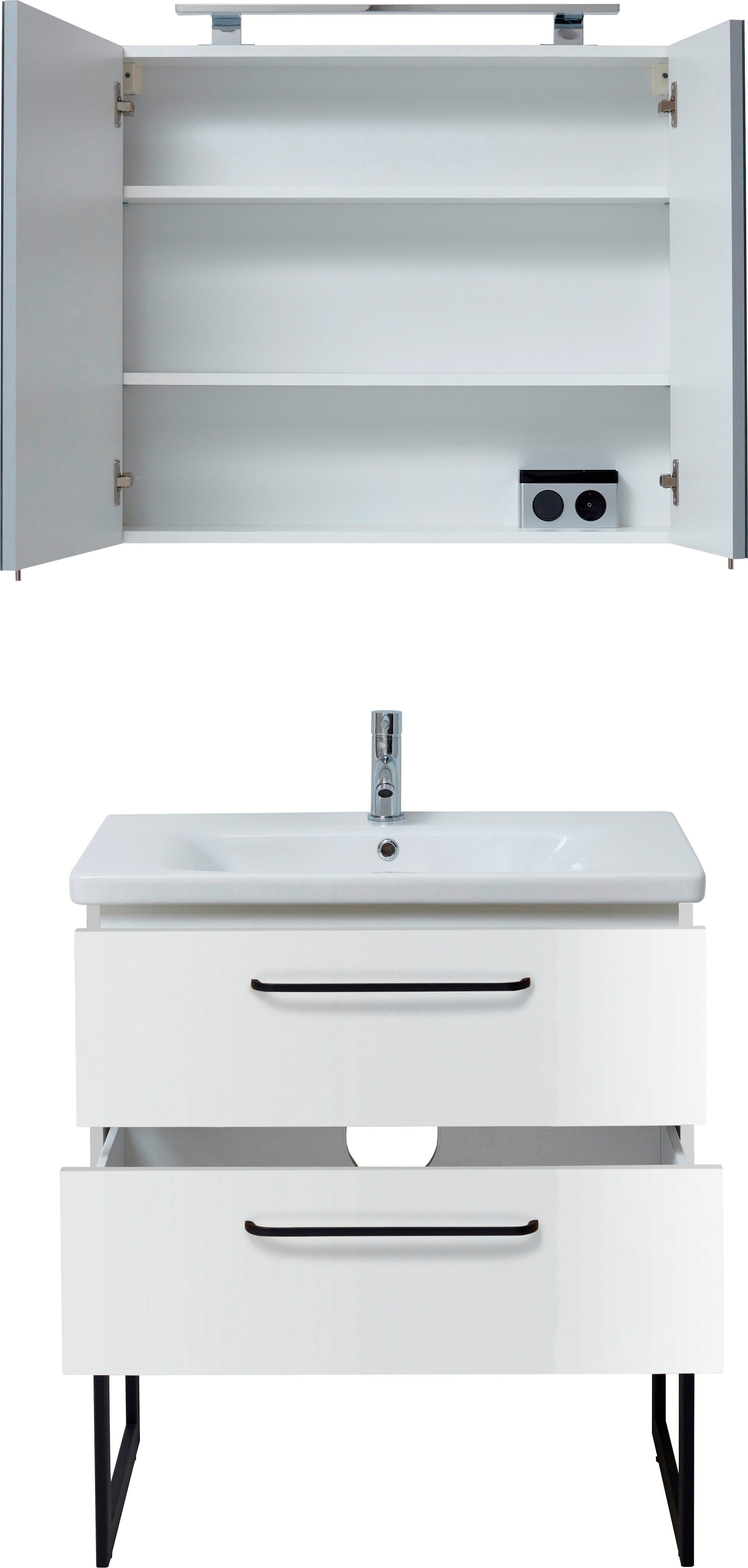 OPTIFIT Badkamerserie Yukon (set, 2-delig)