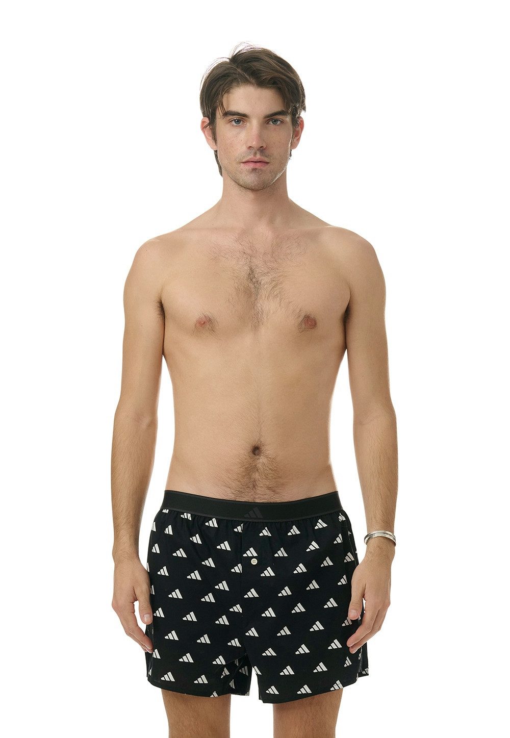 adidas Sportswear Geweven boxershort Active Woven Losse pasvorm, knoopsluiting (Set van 2)