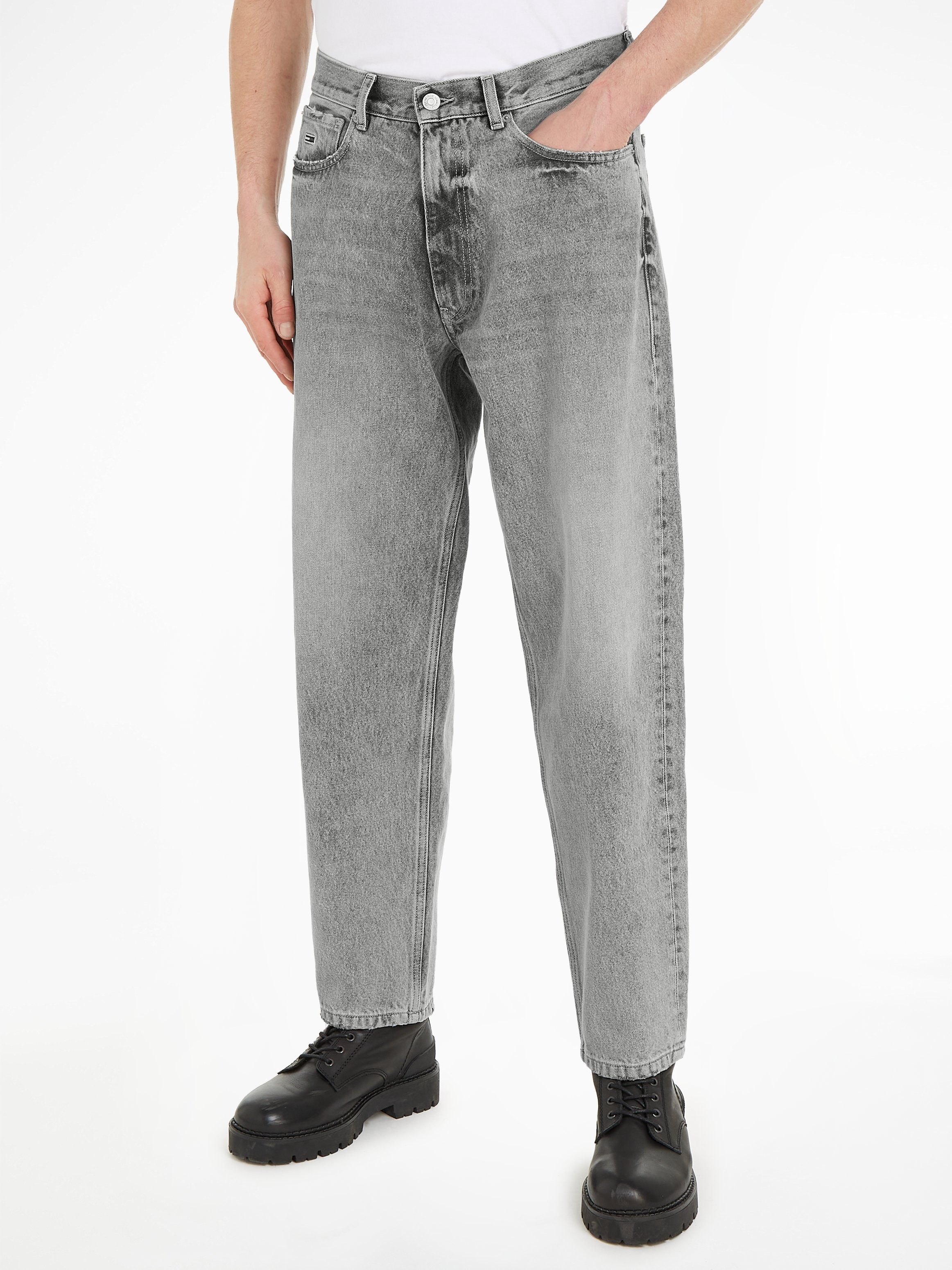 TOMMY JEANS Wijde jeans Aiden Baggy Jeans heren jeans maat 34 blauw