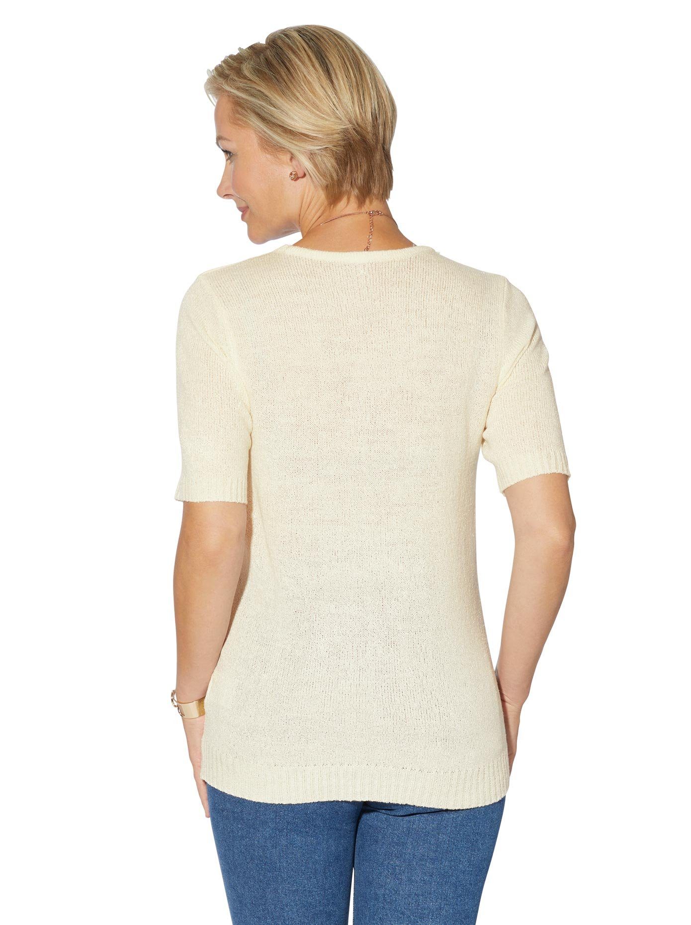Classic Basics Trui met ronde hals Trui