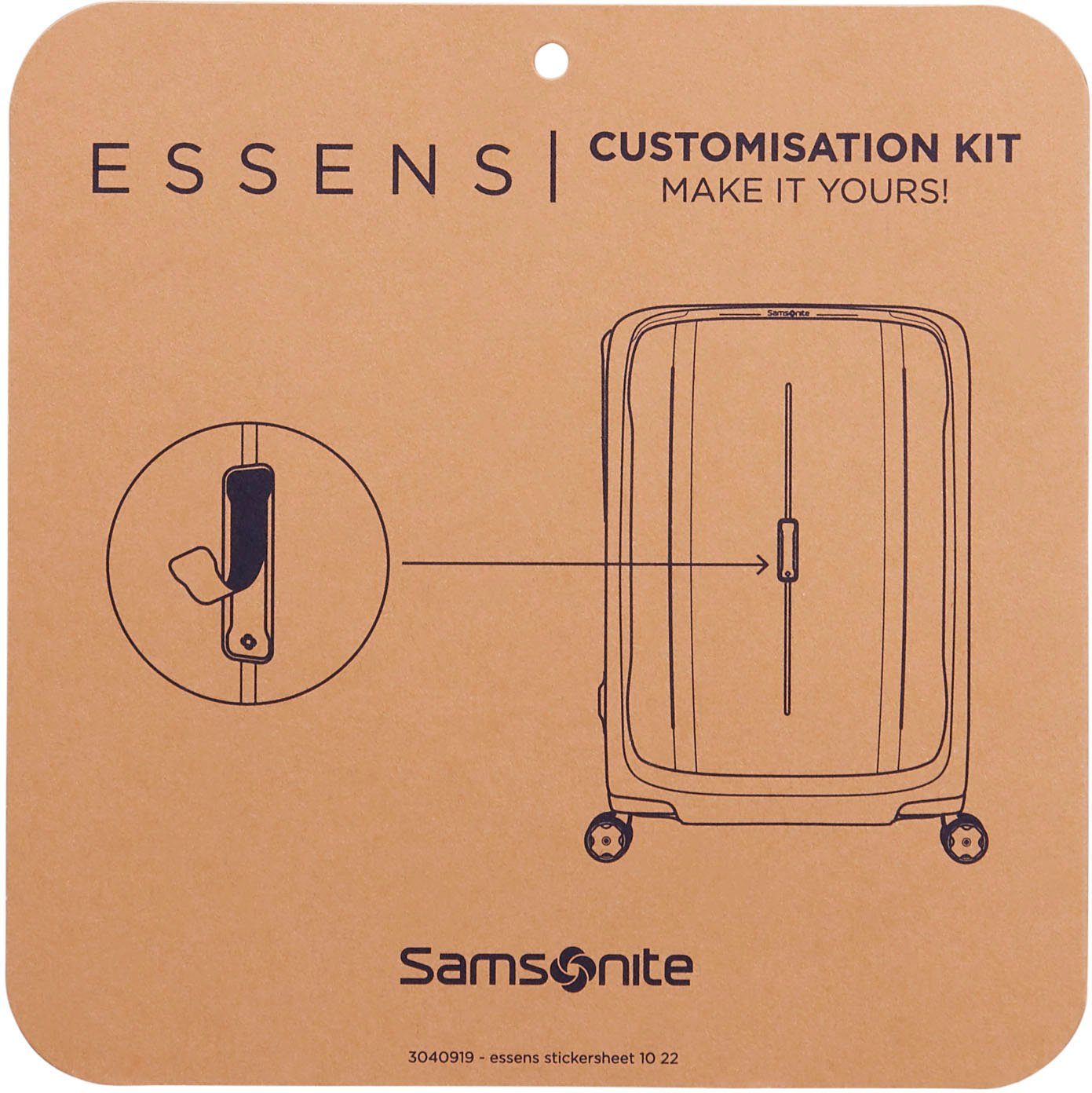 Samsonite Hardshell-trolley ESSENS, verschillende maten en kleuren Reiskoffer harde koffer voor vliegreizen TSA-slot