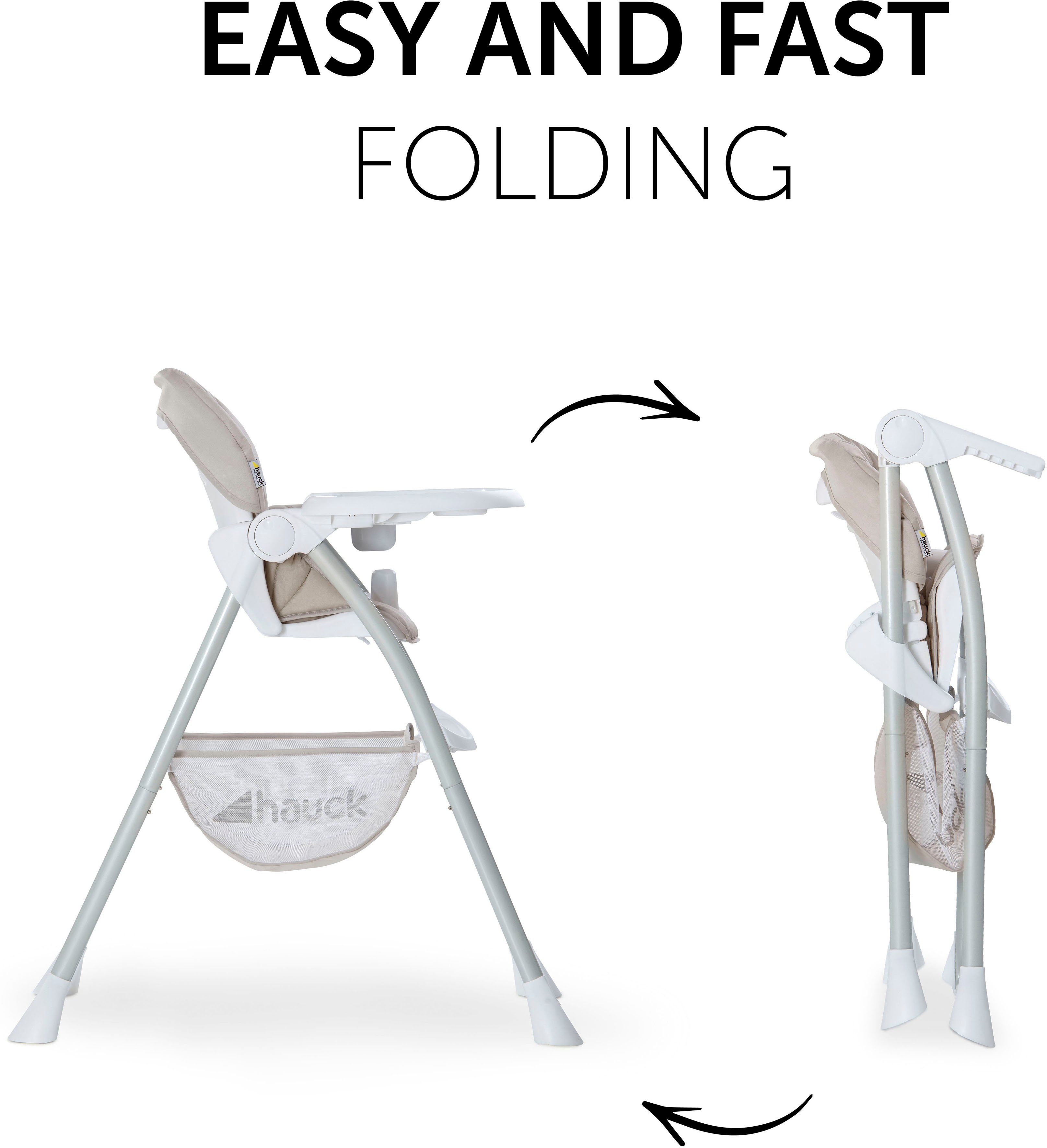 Hauck Kinderstoel Sit N Fold, beige