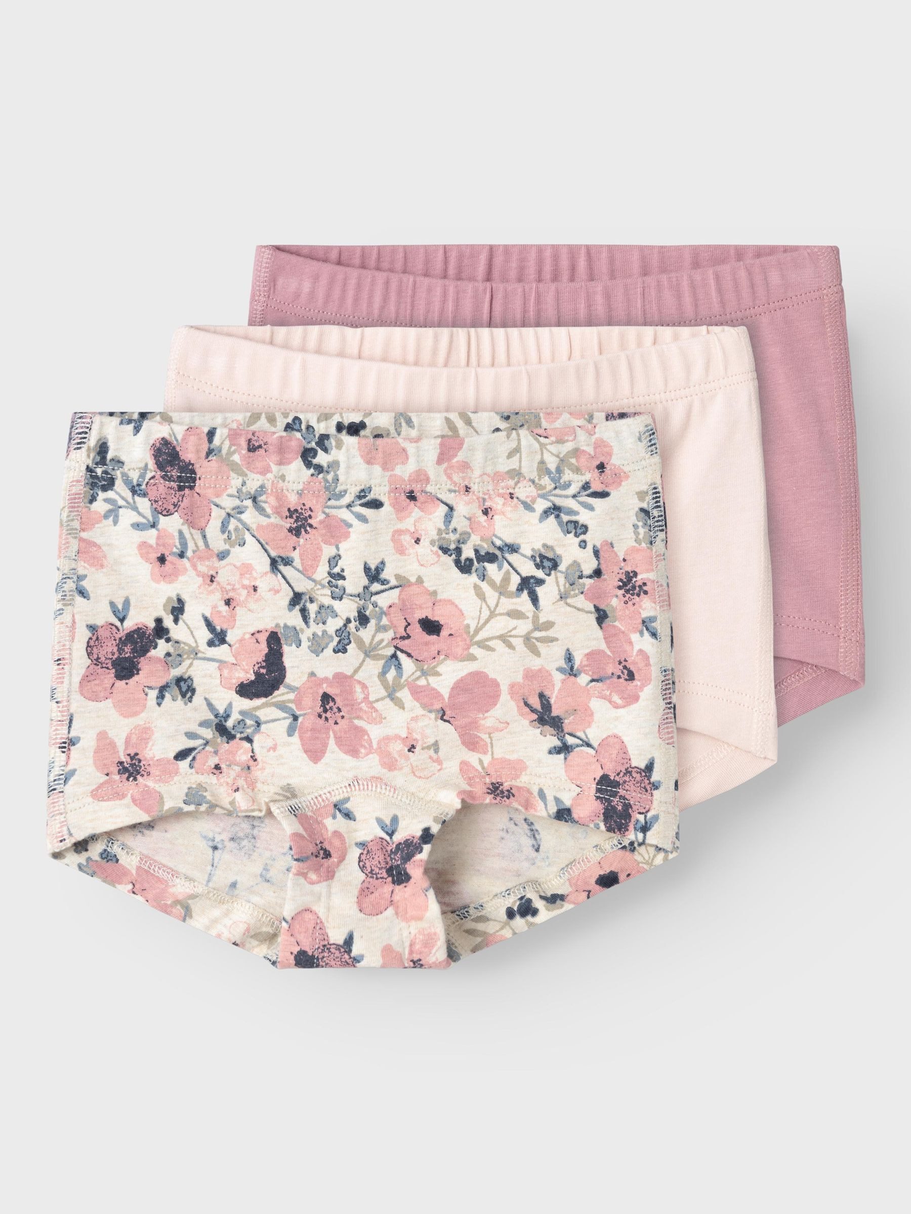 Name It Boxershort NMFTIGHTS 3P NOSTALGIA FLOWER NOOS