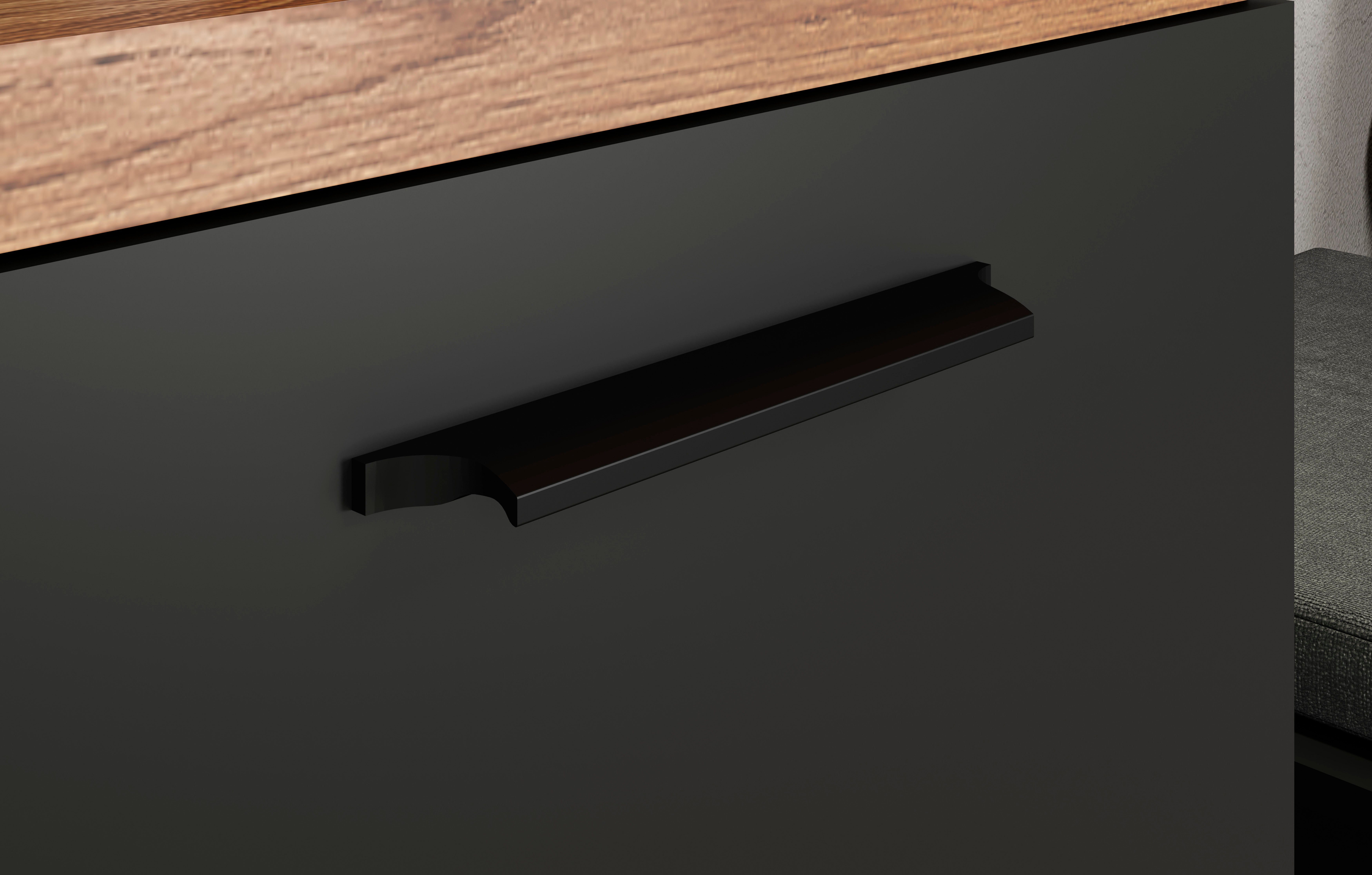 INOSIGN Kledingkast Premont Elegante hal kast op een sokkel - Soft-Close - Met frontspiegel (1 stuk)