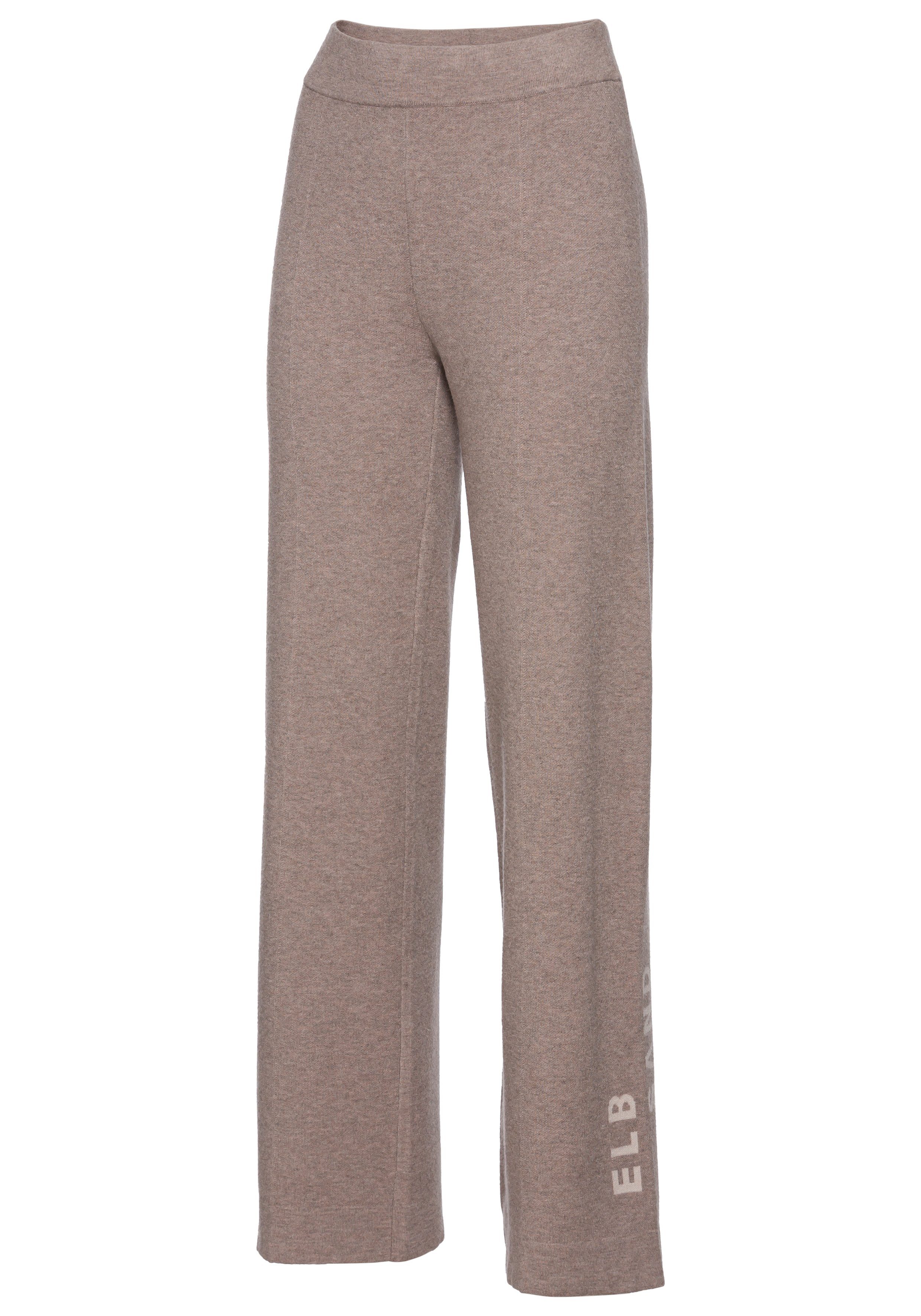 Elbsand Tricotbroek Loungebroek, relaxbroek van zacht hoogwaardig breiwerk, loungewear