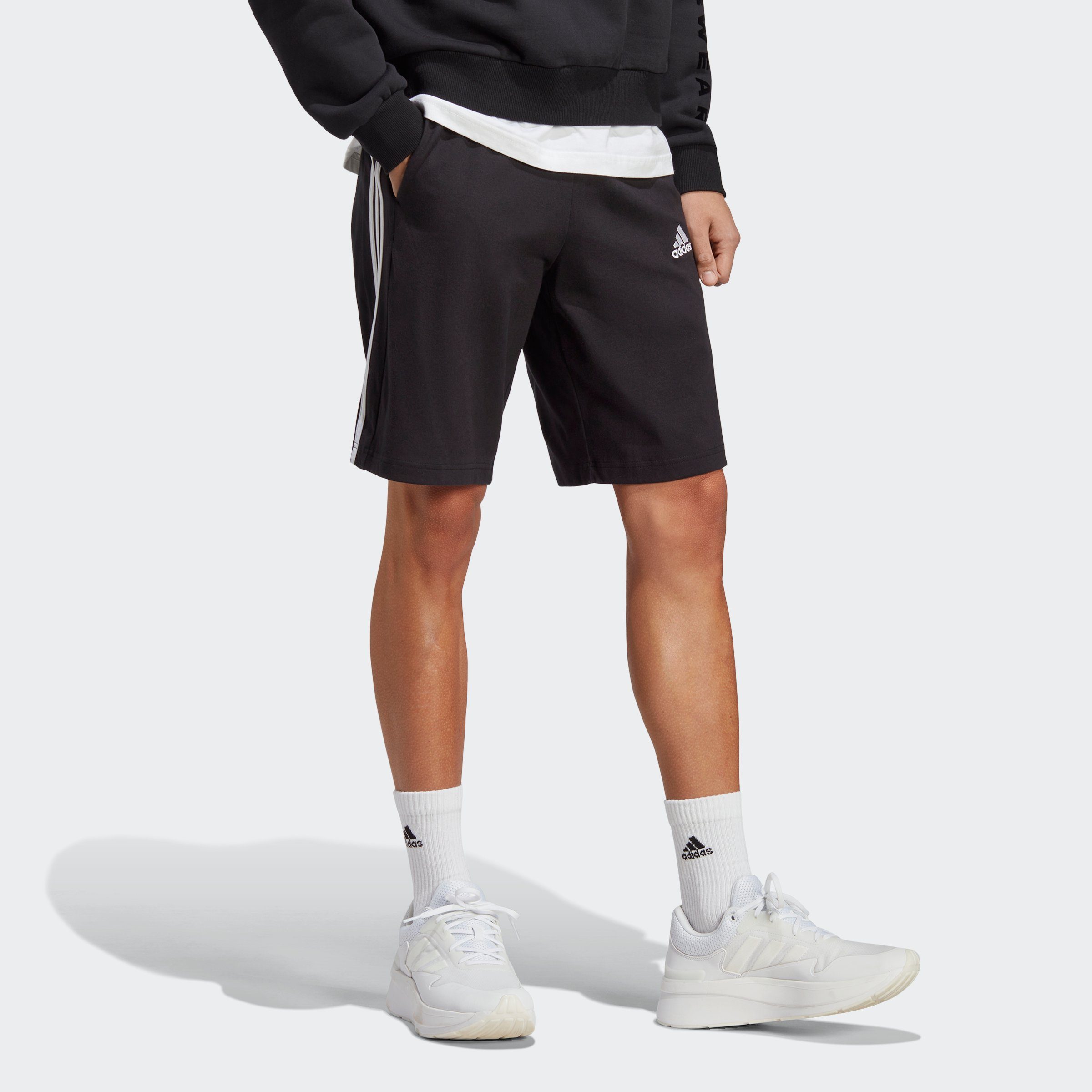 adidas Sportswear Short ESSENTIALS SINGLE-JERSEY 3-STRIPES (1-delig)