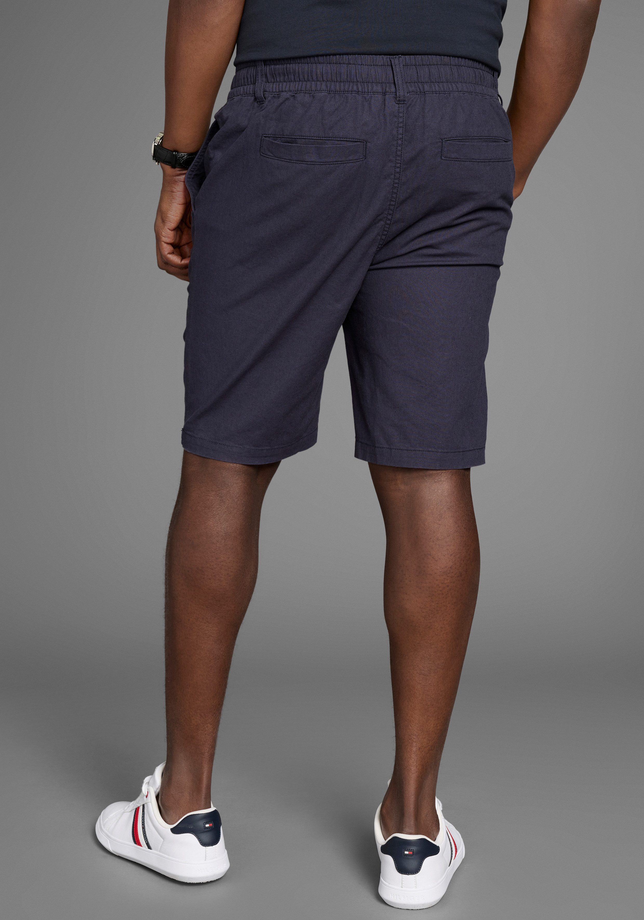DELMAO Bermuda Van linnen Casual bermuda's