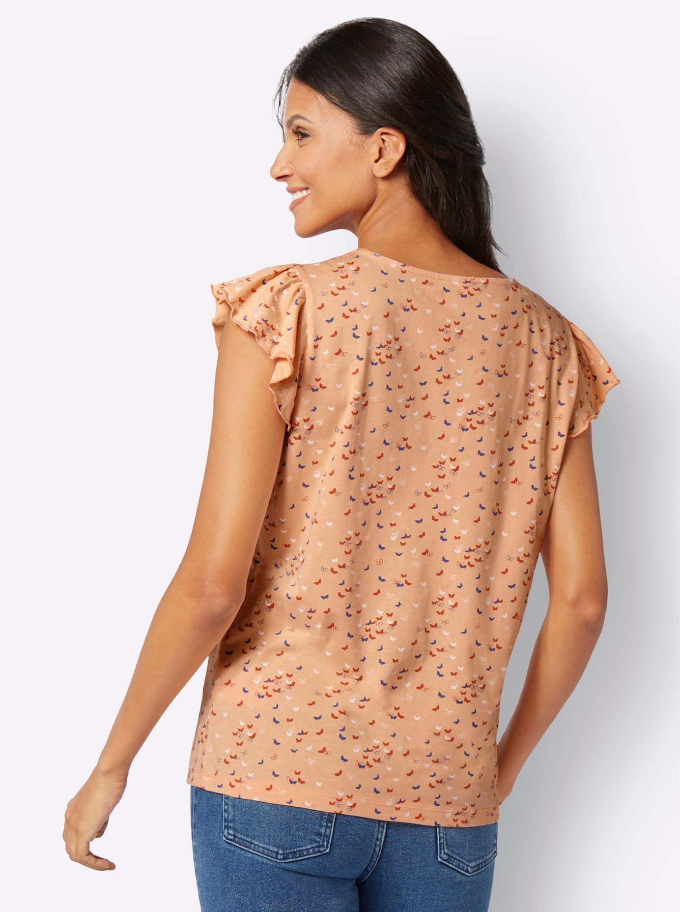 Classic Basics Shirt met V-hals (1-delig)