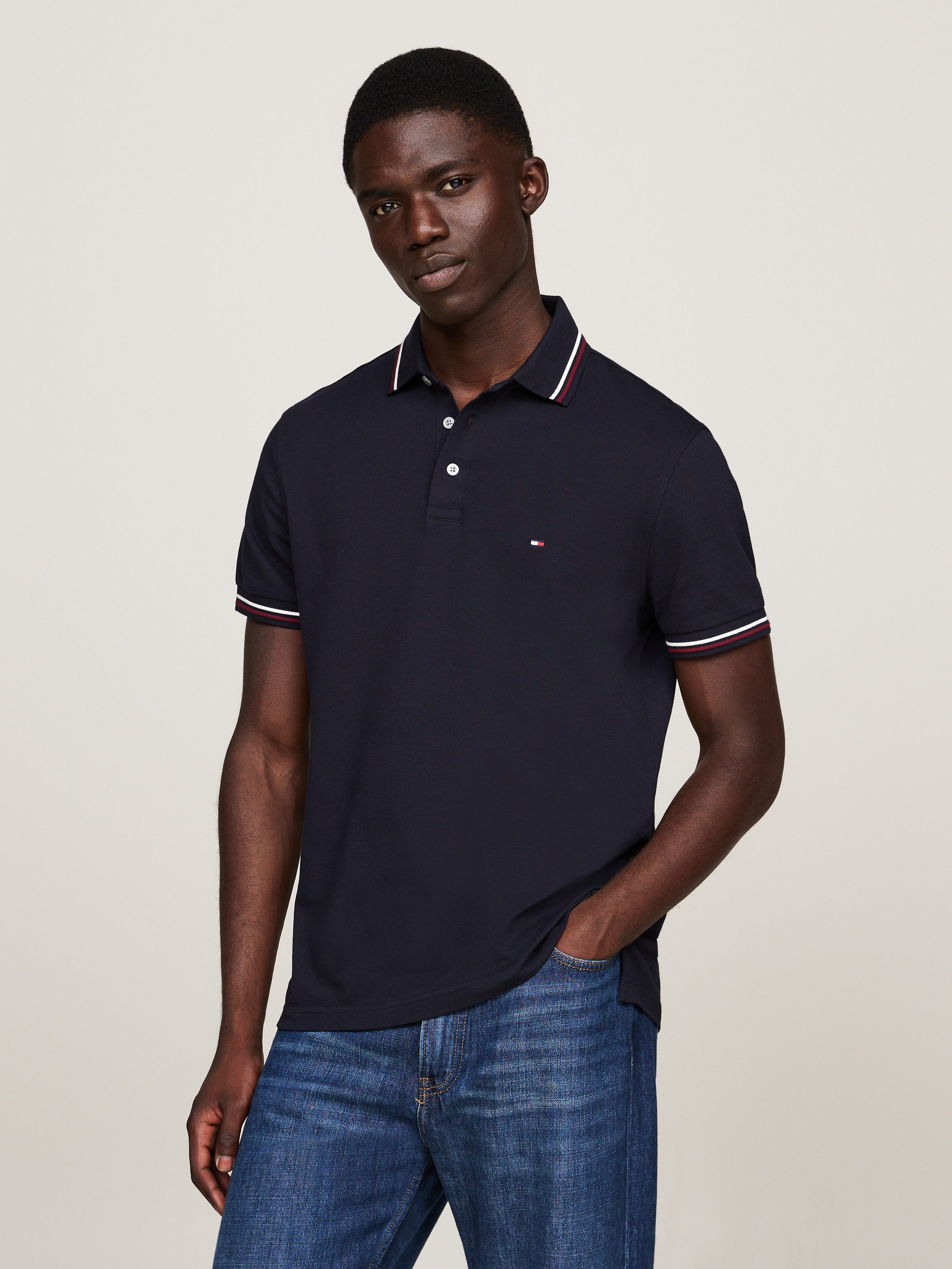 Tommy Hilfiger Poloshirt TIPPED SLIM FIT POLO