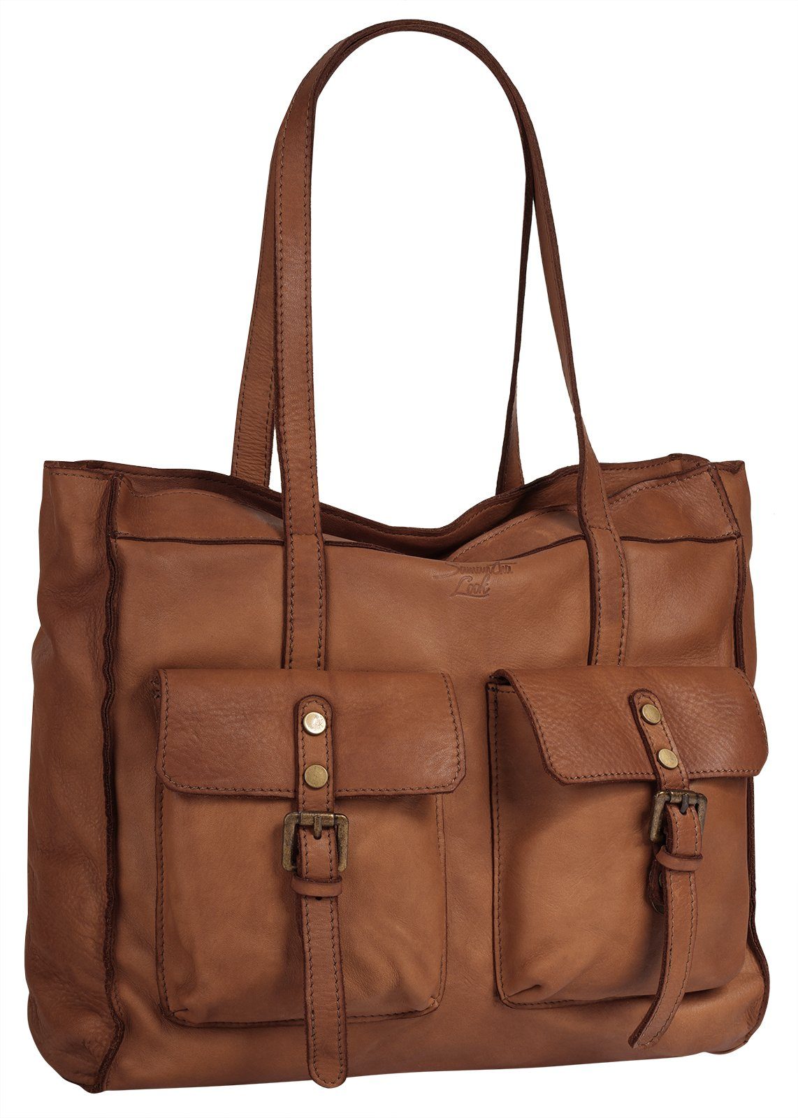 Samantha Look Shopper echt leer, made in italy