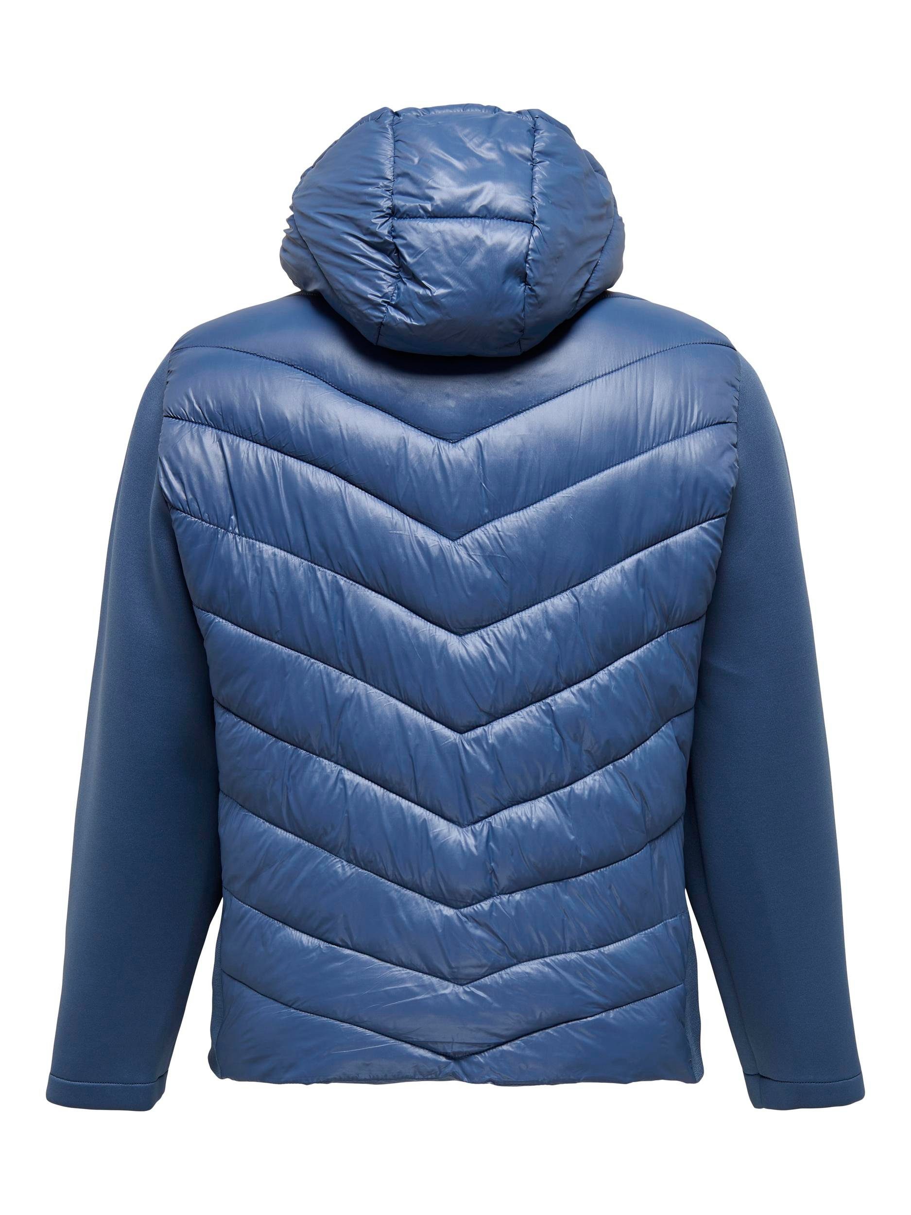ONLY CARMAKOMA Gewatteerde jas CARSOPHIE MIX FITTED HOOD JACKET OTW