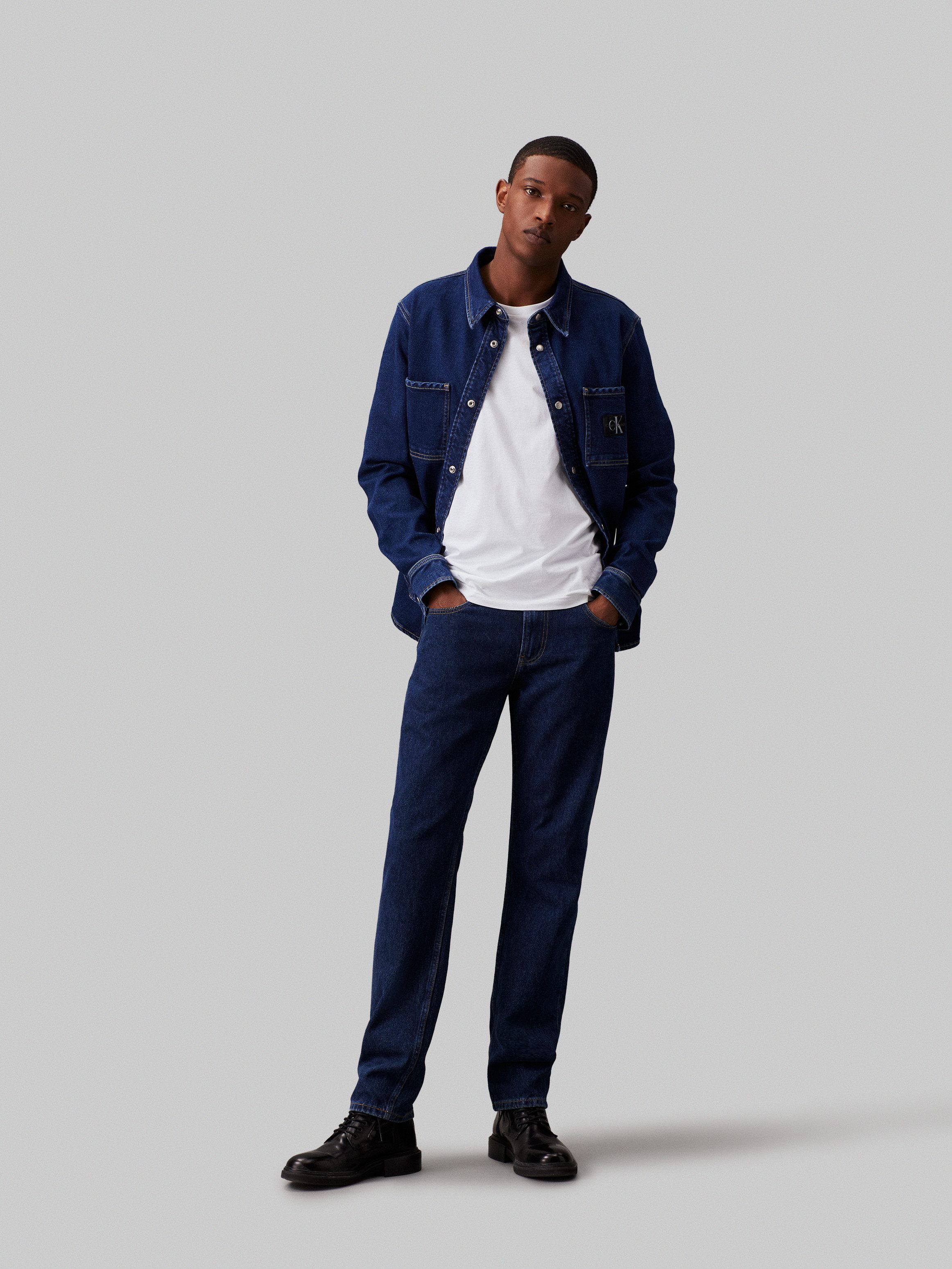 Calvin Klein Slim fit jeans SLIM TAPER in 5-pocketsstijl