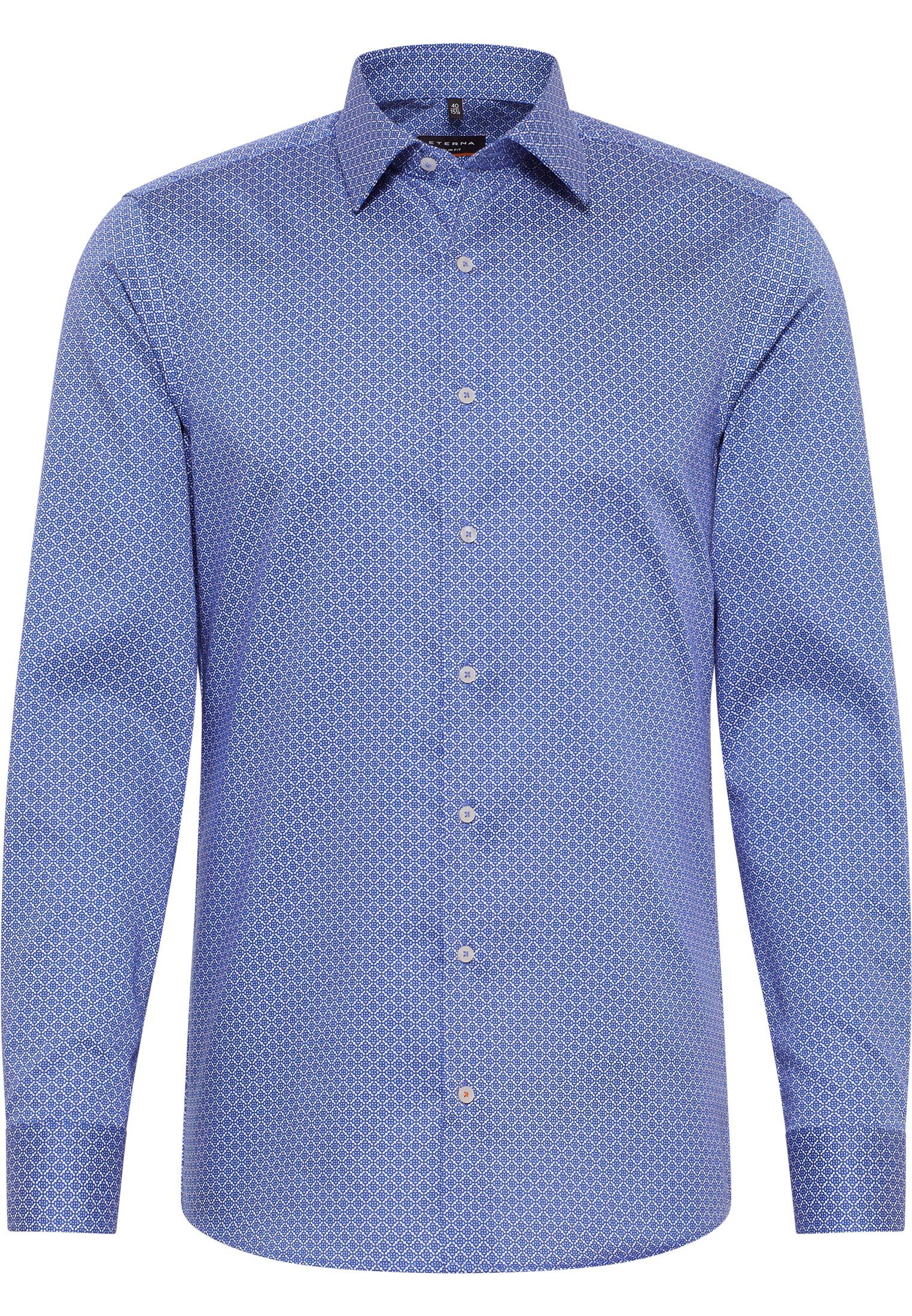 Eterna Overhemd met lange mouwen Slim fit