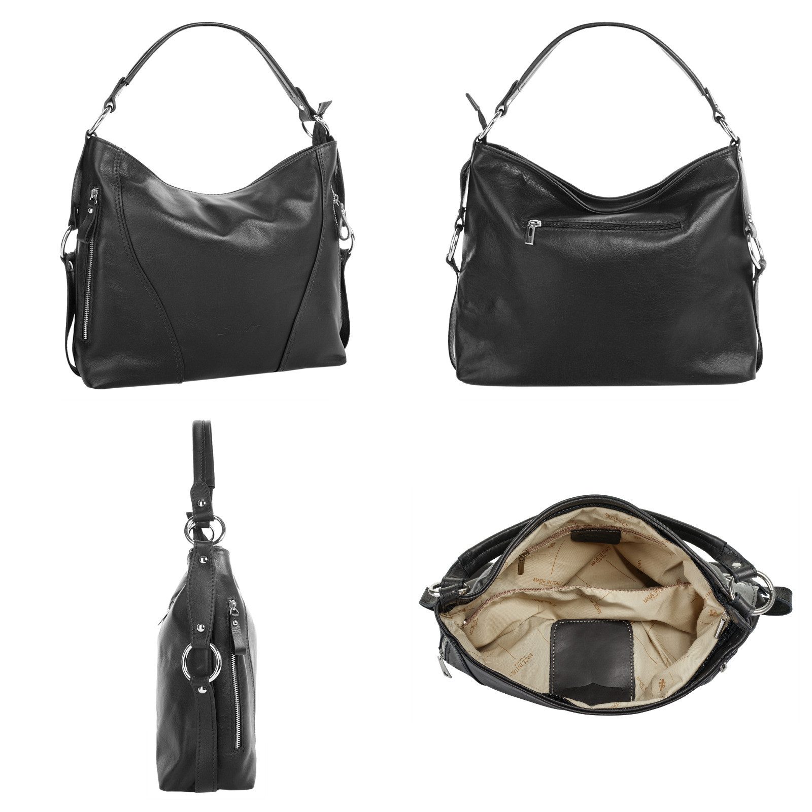 Samantha Look Tas echt leer, made in italy