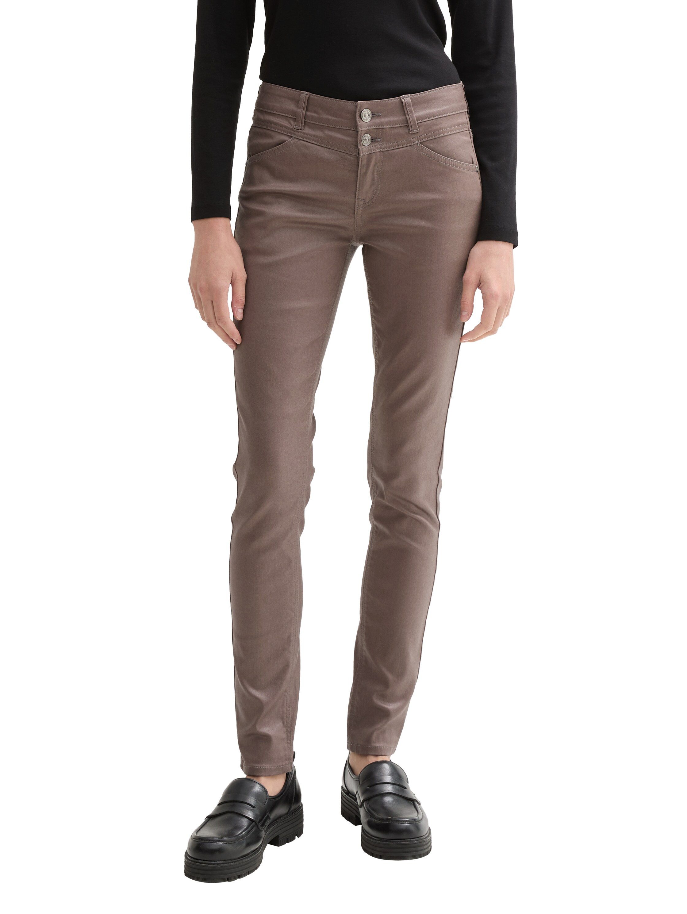 Tom Tailor Skinny fit jeans ALEXA met coating