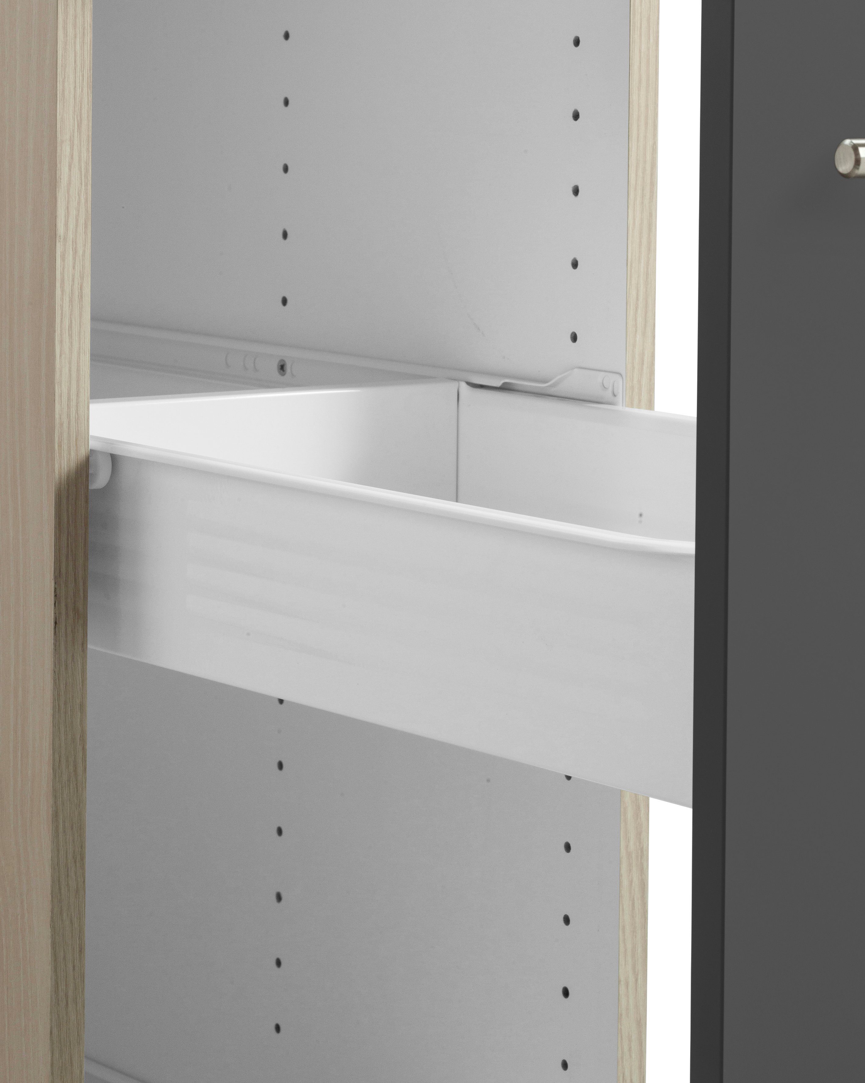 OPTIFIT Apothekerskast Bern 30 cm breed, 212 cm hoog, met in hoogte verstelbare stelpoten
